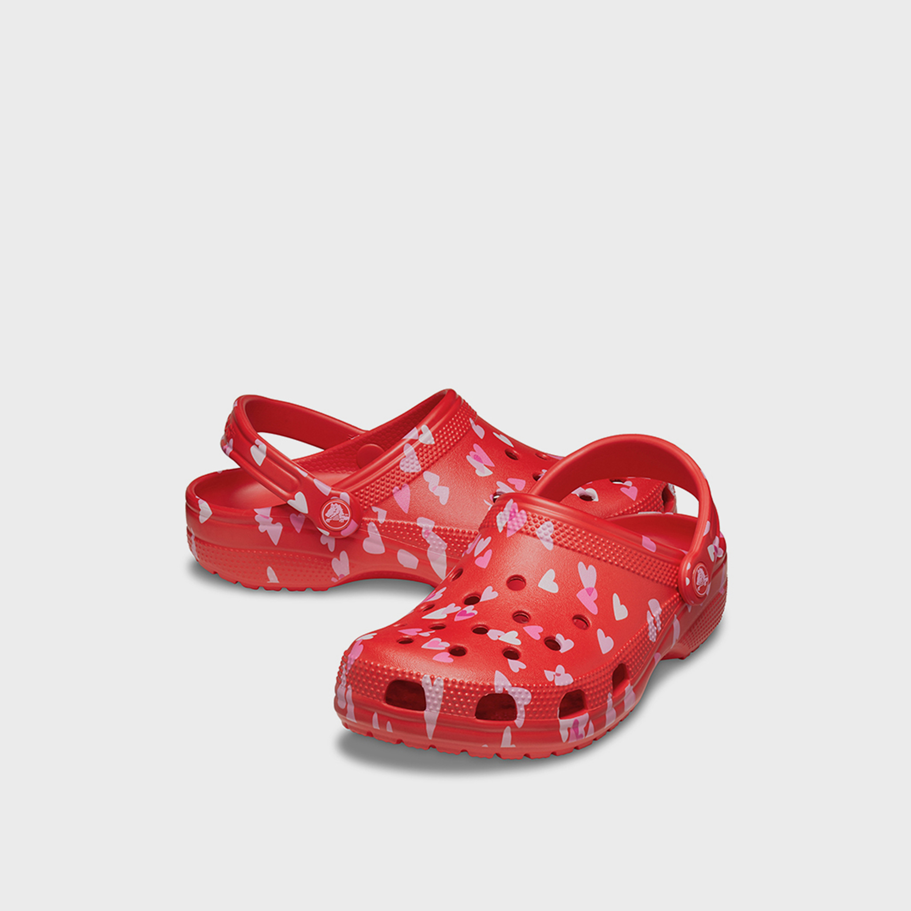 Crocs Slip On Classic Vday Clogs | 209682-6ZR-women-shoes-sandals-flats-image-1