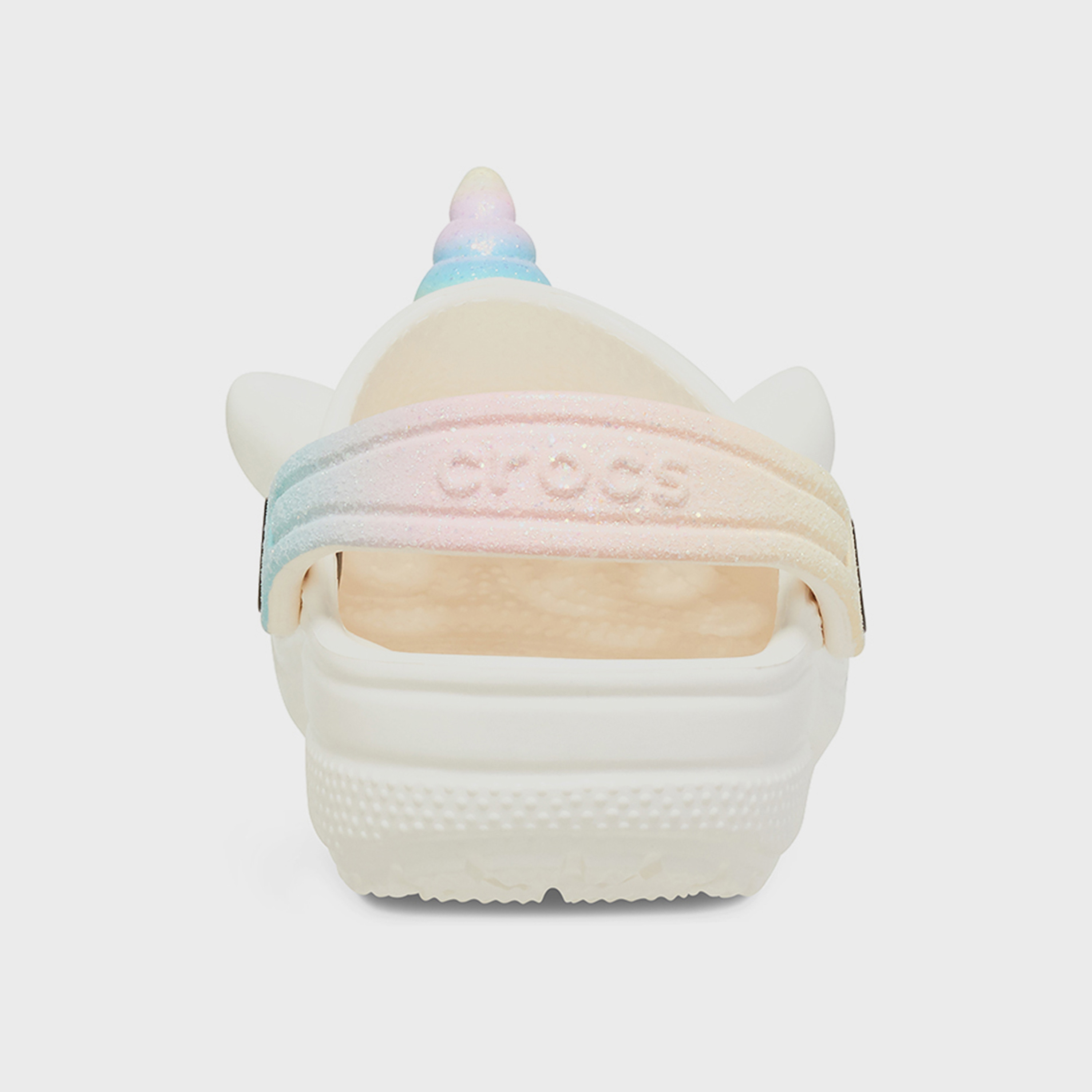 كروكس حذاء كلاسيكي سهل الارتداء بتصميم قوس قزح يونيكورن IAM للأطفال | 209701-0WV-girls-shoes-sandals-image-4