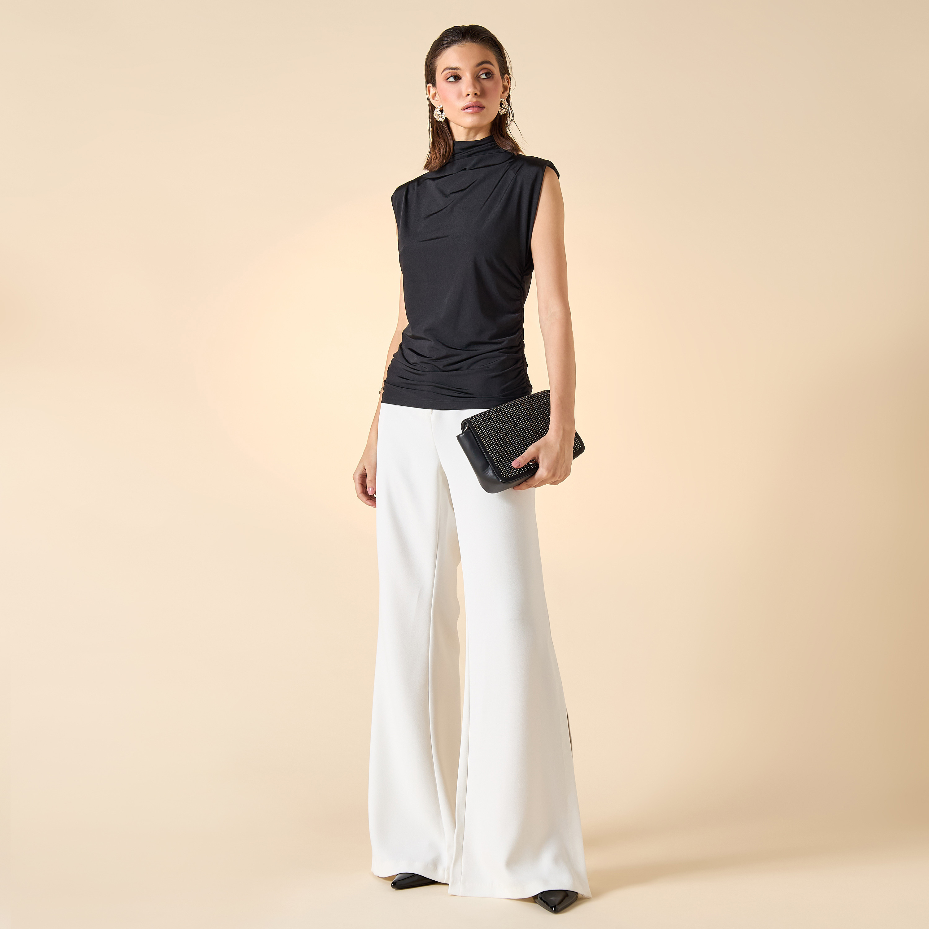 Iconic Relaxed Fit Sleeveless Top with Turtle Neck-women-clothing-shirtsandblouses-blouses-image-2