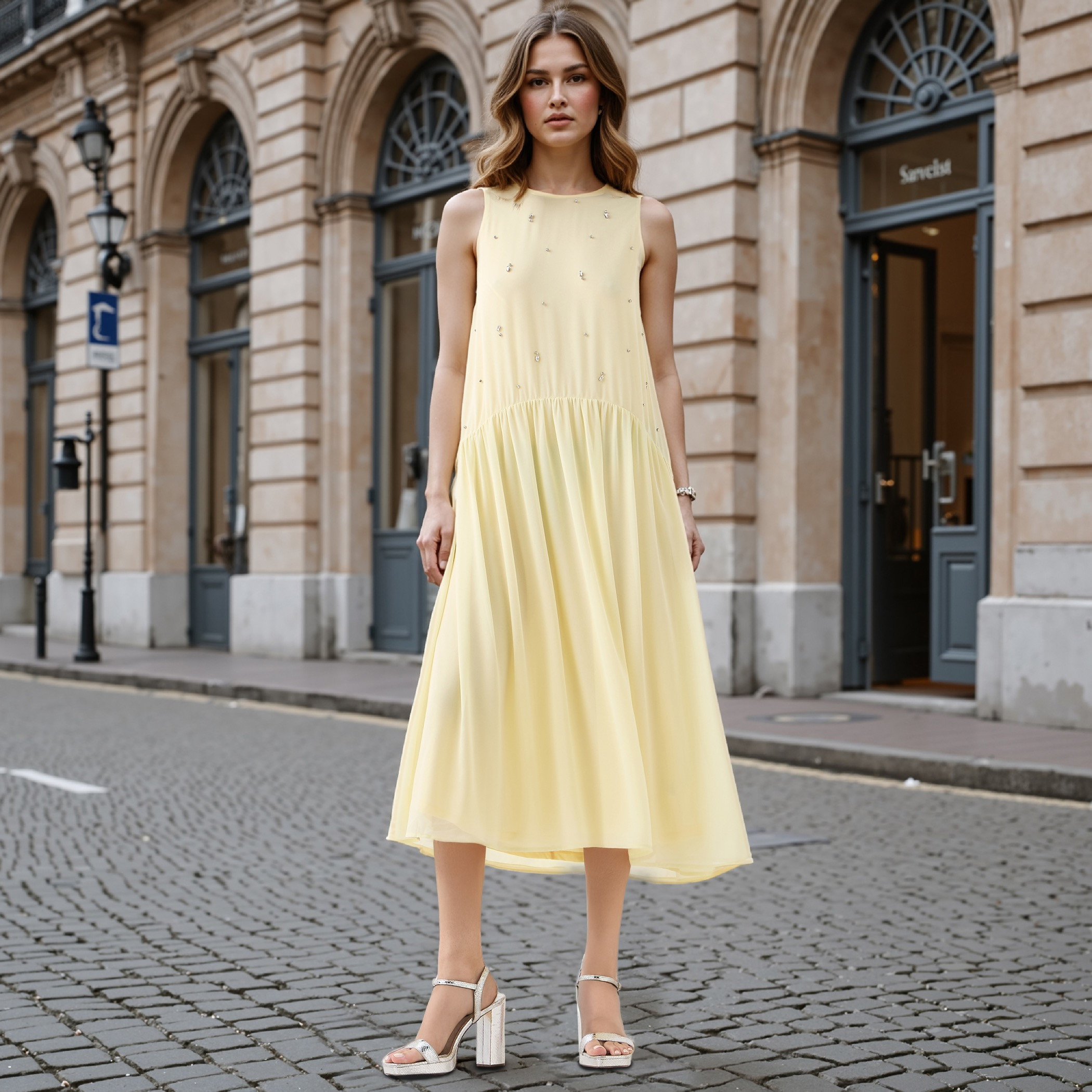Iconic Embellished Sleeveless Maxi Dress-women-clothing-dresses-image-2