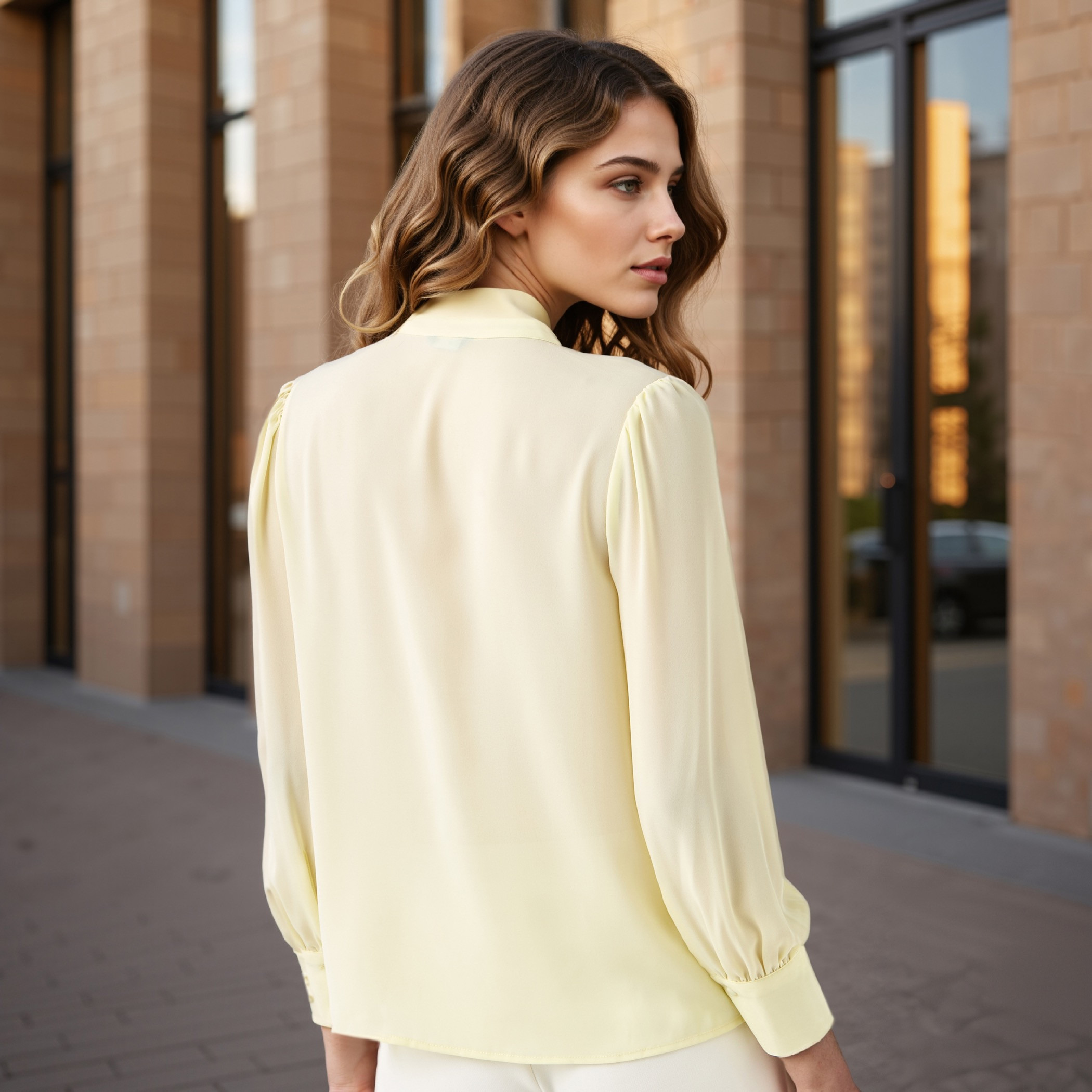 Embellished Top with Puff Sleeves-women-clothing-shirtsandblouses-blouses-image-3