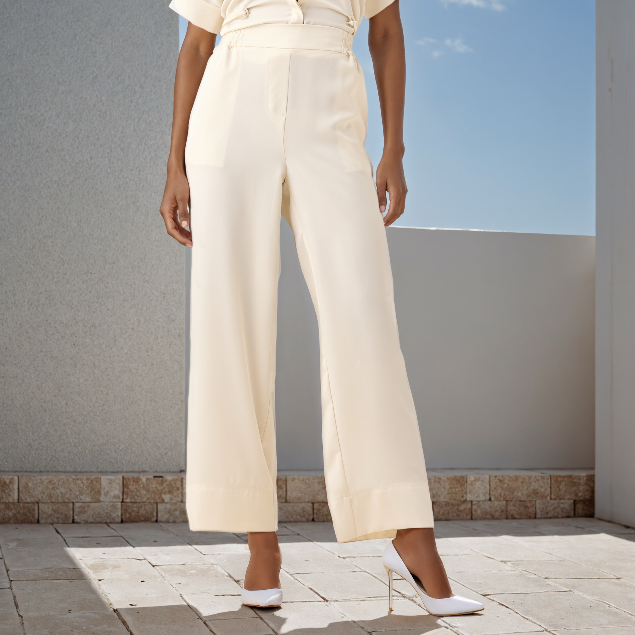 Iconic Utility Flexi Waist Pants with Pockets-women-clothing-bottoms-trousers-image-1