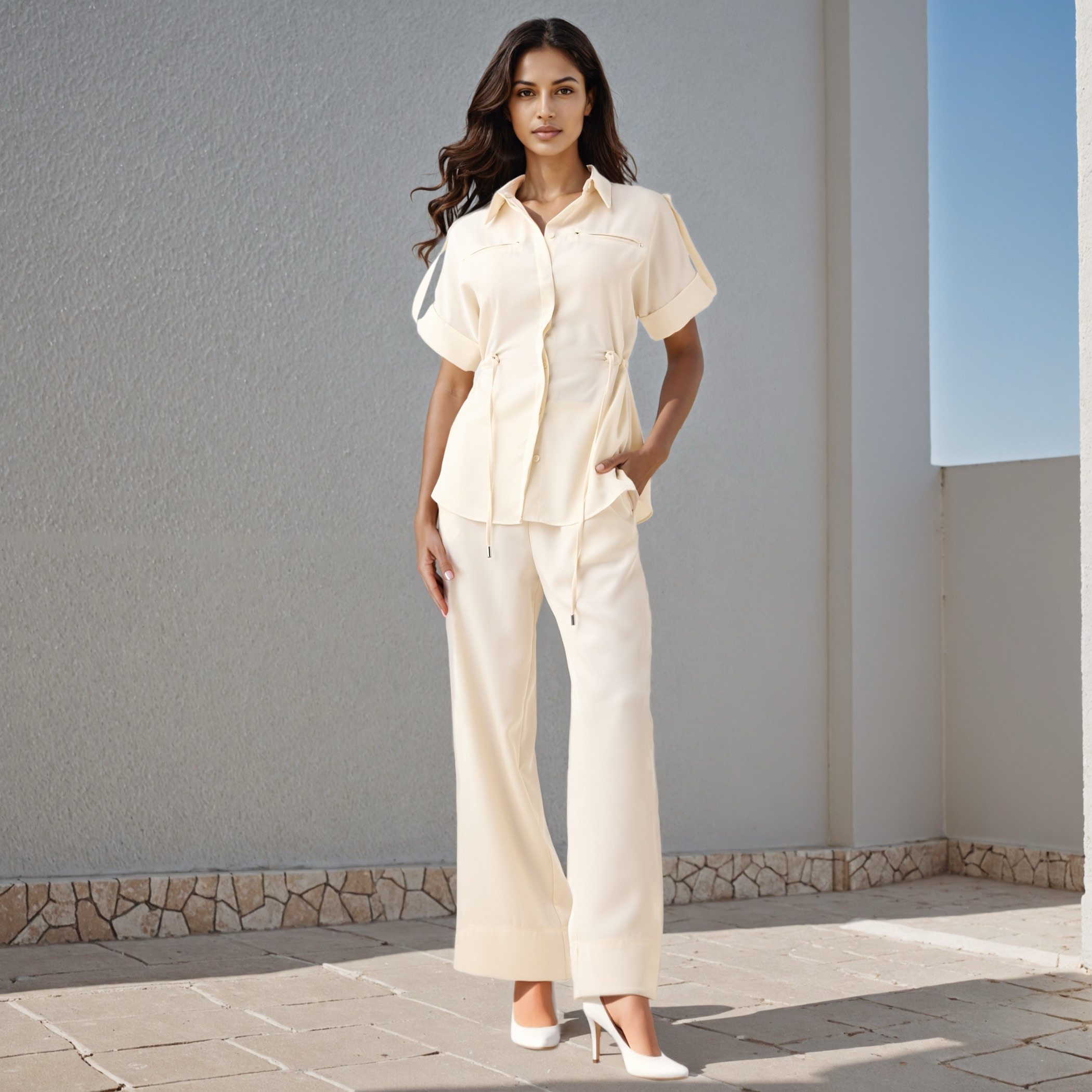 Iconic Utility Flexi Waist Pants with Pockets-women-clothing-bottoms-trousers-image-2