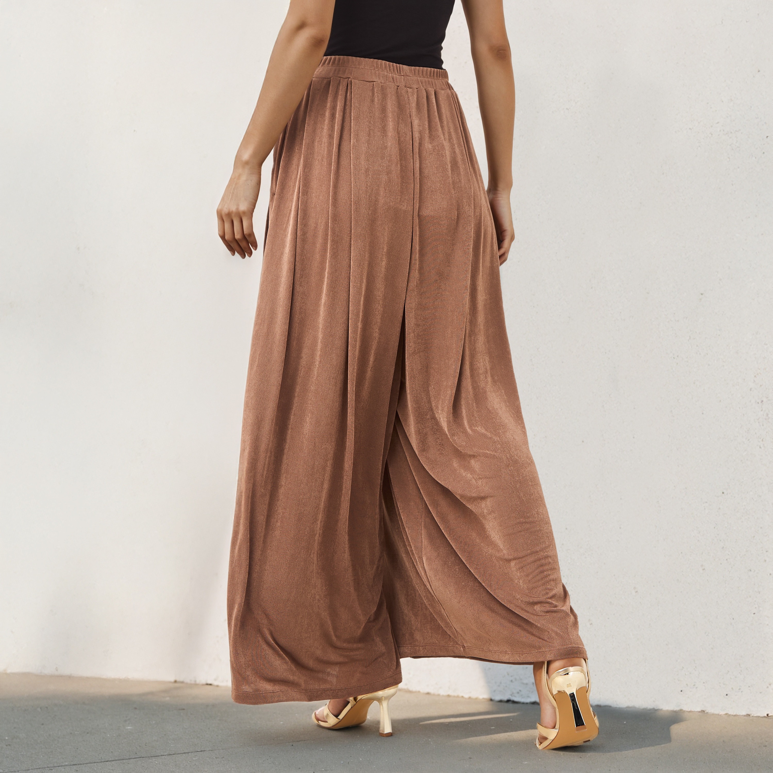 Iconic Draped Relaxed Fit Flexi Waist Pants-women-clothing-bottoms-trousers-image-3