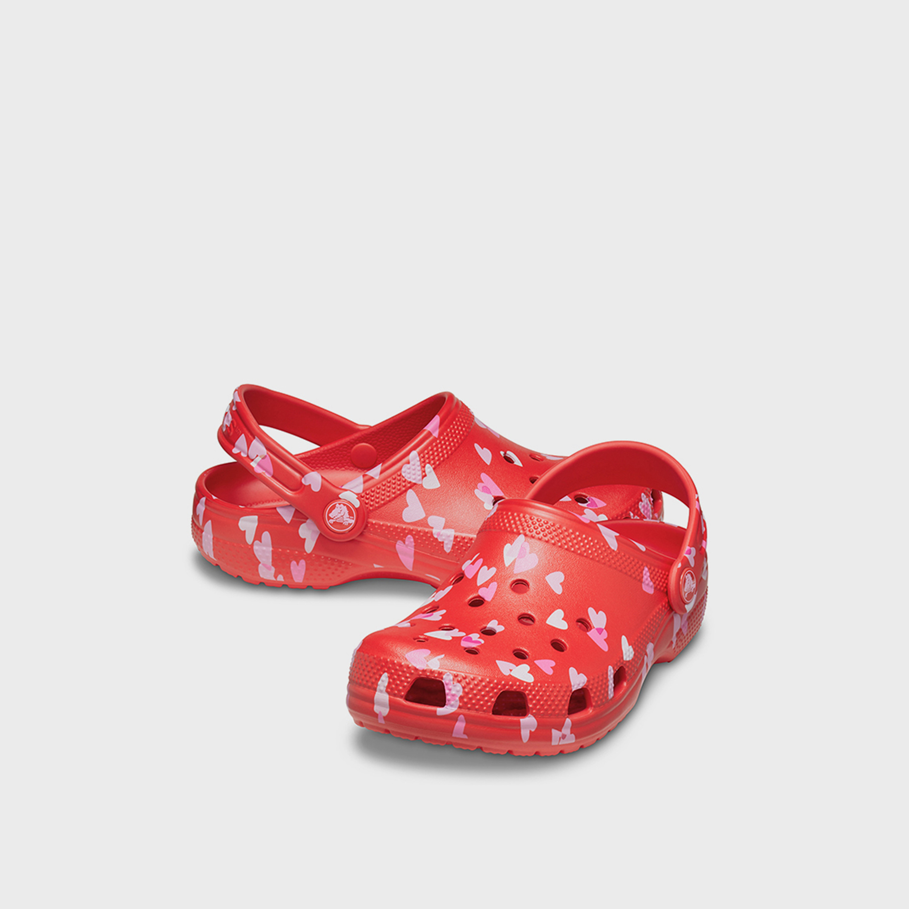 Crocs Kid's Slip On Classic VDay K Clogs | 209754-6ZR-boys-shoes-flipflopsandslides-image-1