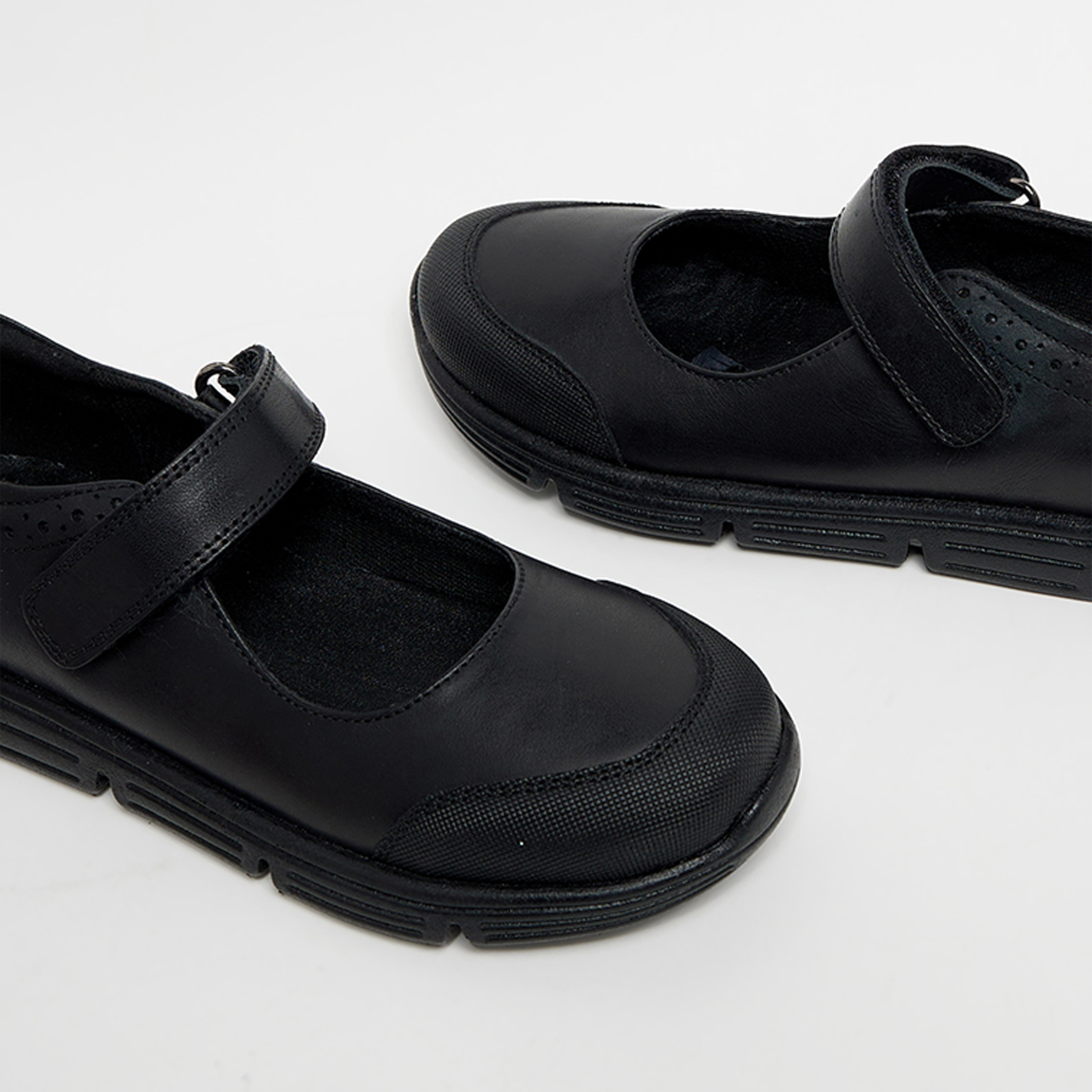 Hush Puppies Girl's Hook & Loop Mary Jane | 2098-girls-shoes-ballerinas-image-2