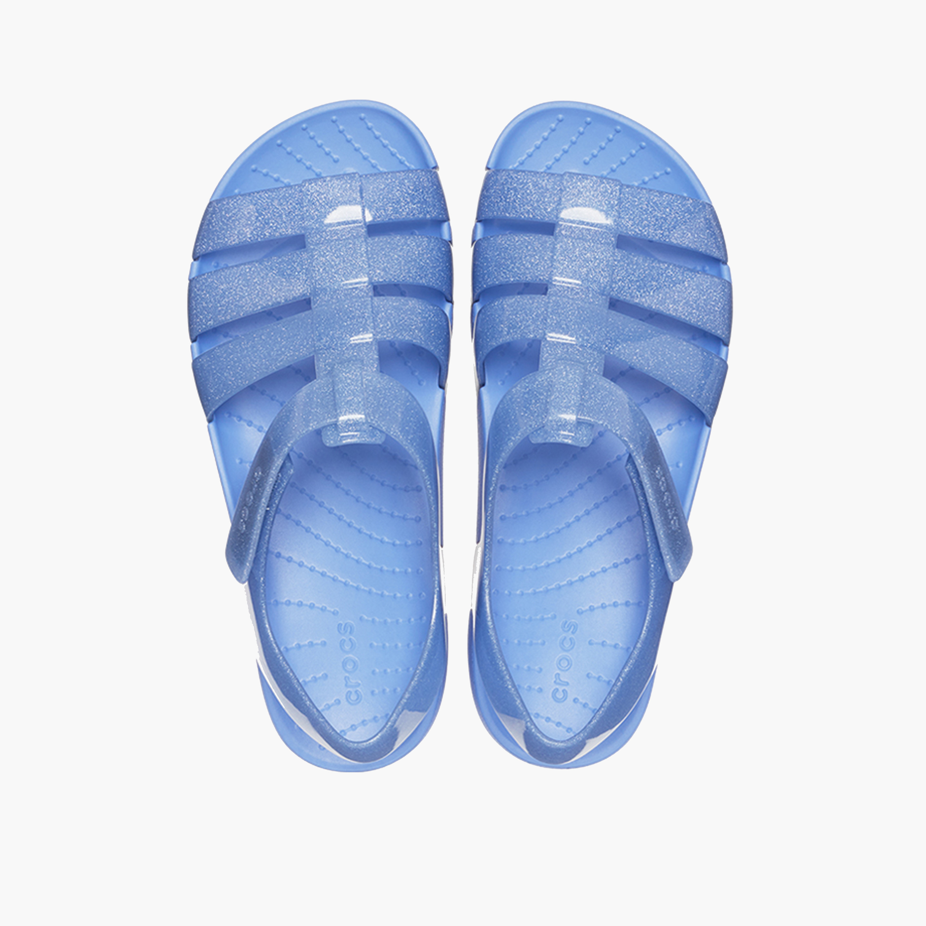 كروكس- صندل  للأطفال للجنسين سهل الارتداء ايزابيلا لامع كي بأحزمة | 209836-4PB-women-shoes-flipflopsandslides-image-2