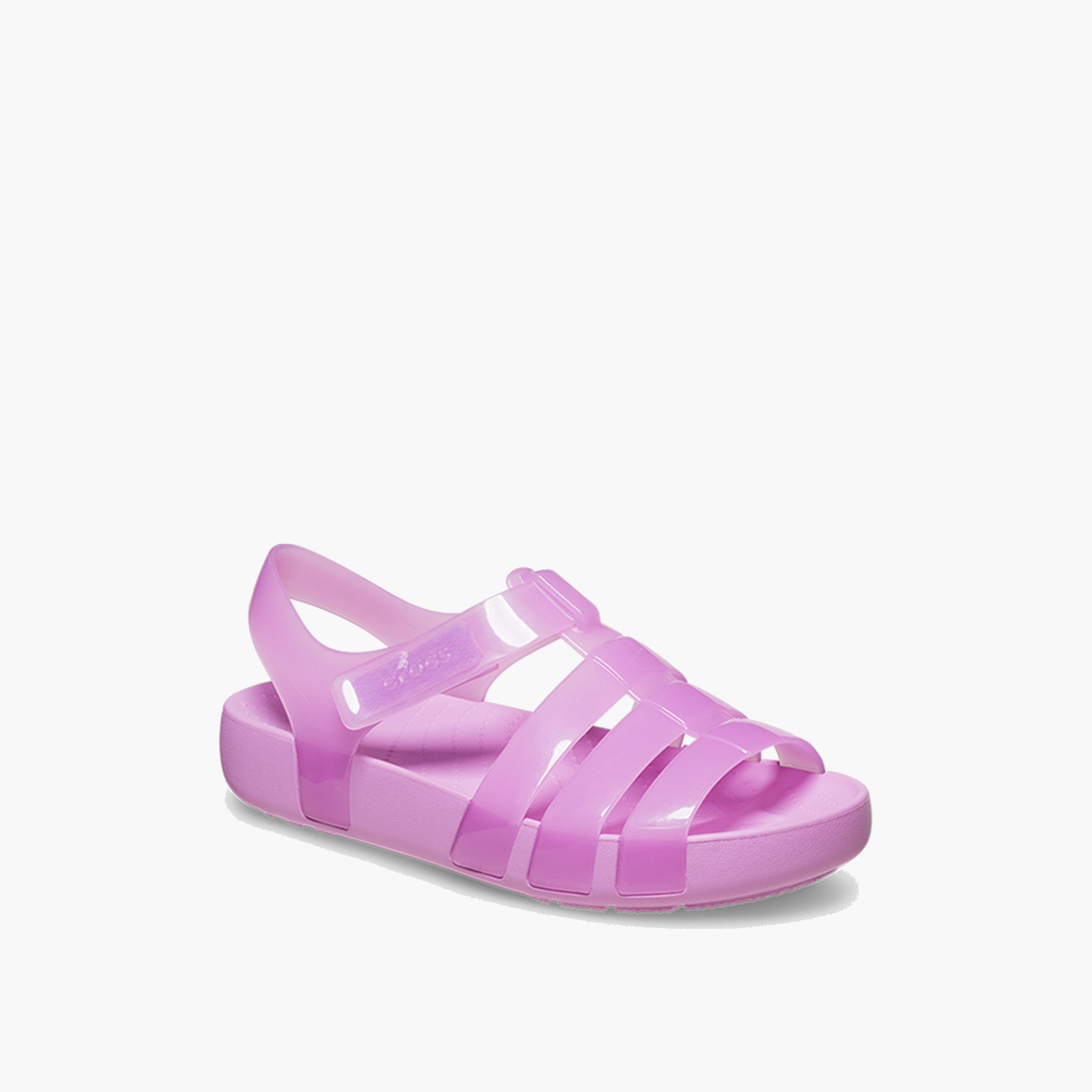 كروكس- صندل  للأطفال للجنسين سهل الارتداء ايزابيلا جيلي كي بأحزمة | 209837-6WQ-baby-girls-shoes-sandals-image-3