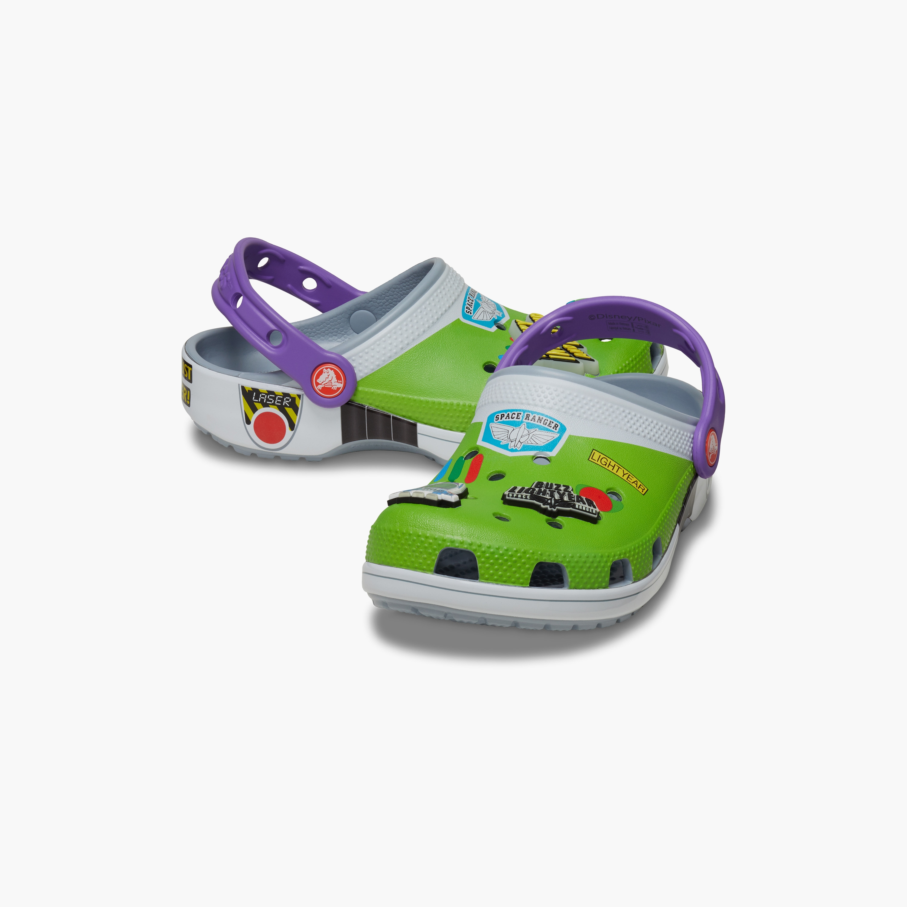 قباقيب كروكس كلاسيكية للأطفال ذو سليب أون توي ستوري باز | 209856-0ID-boys-shoes-sandals-image-1