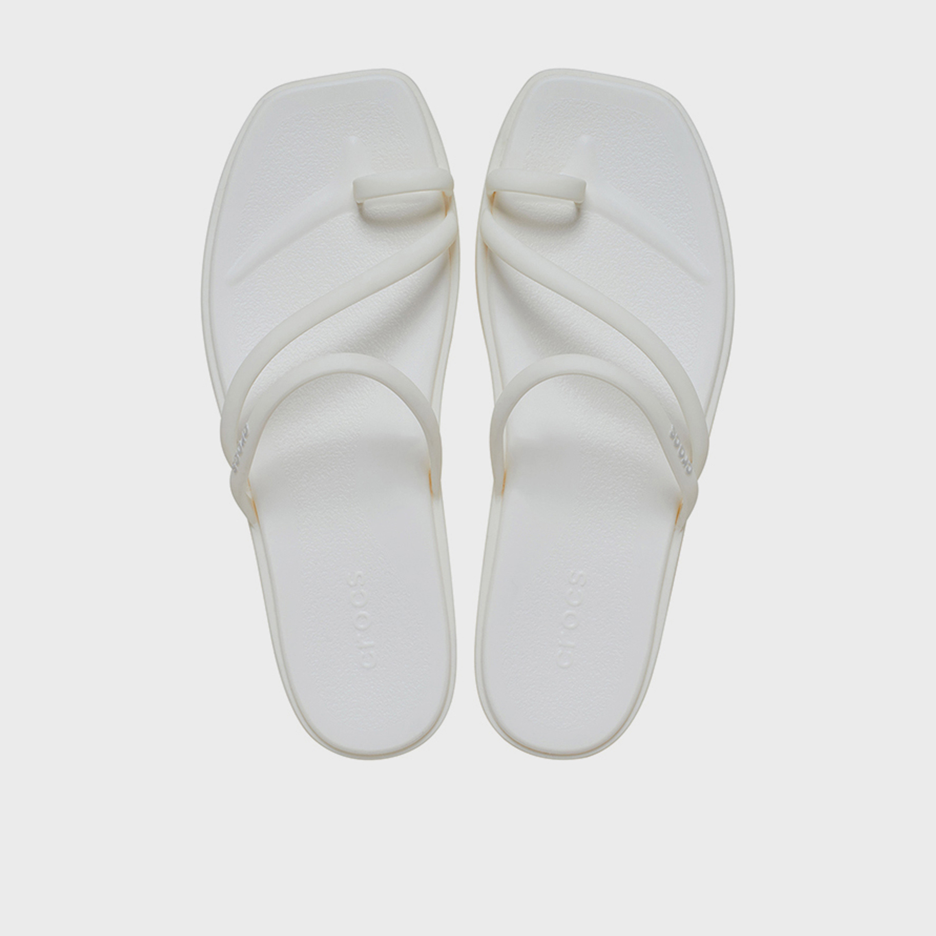 Crocs Women's Slip-On Miami Flat Toe Ring Sandals | 209862-0WV-women-shoes-sandals-flats-image-2