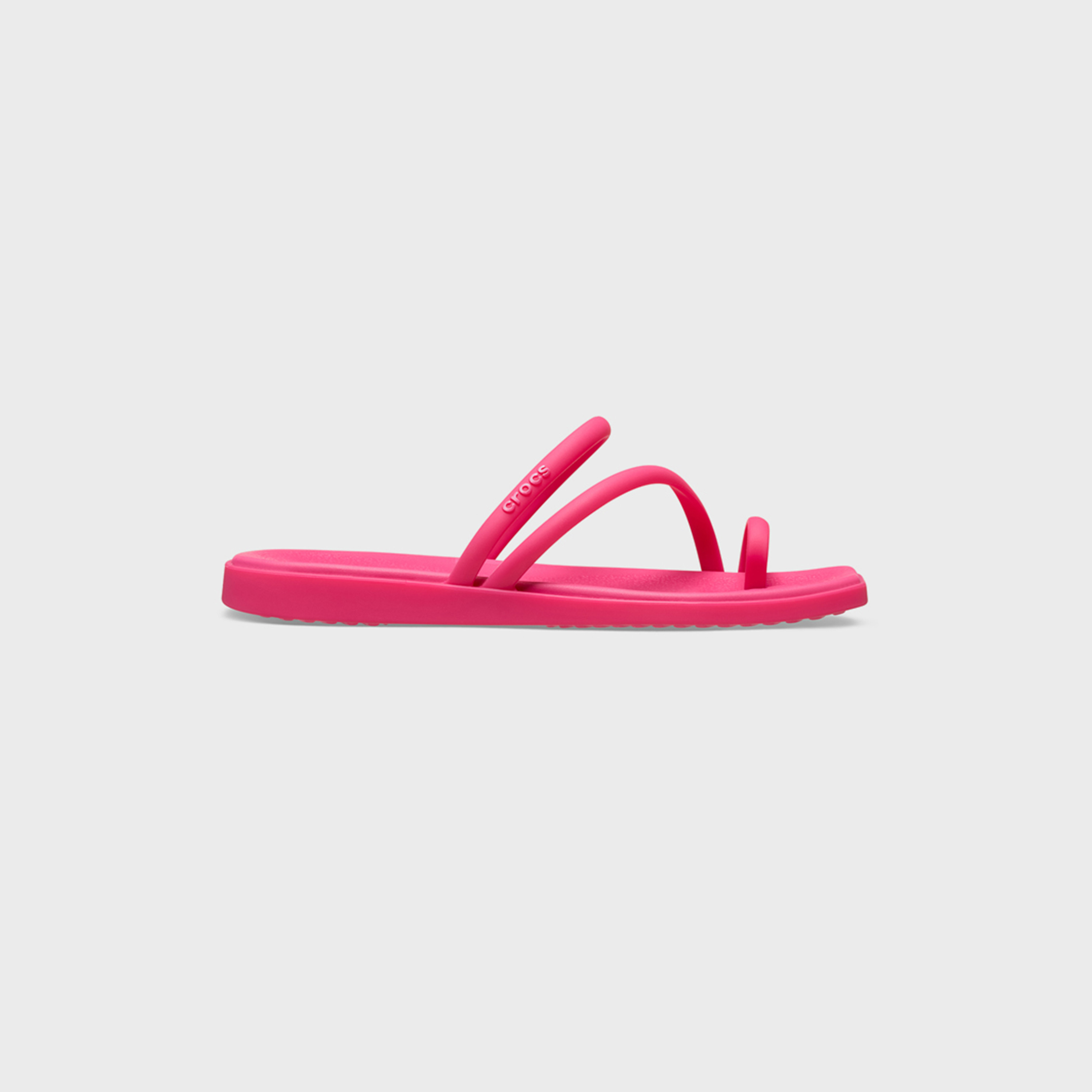 Crocs Women's Slip-On Miami Toe Loop Flat Sandals | 209862-6ZQ-women-shoes-sandals-flats-image-5