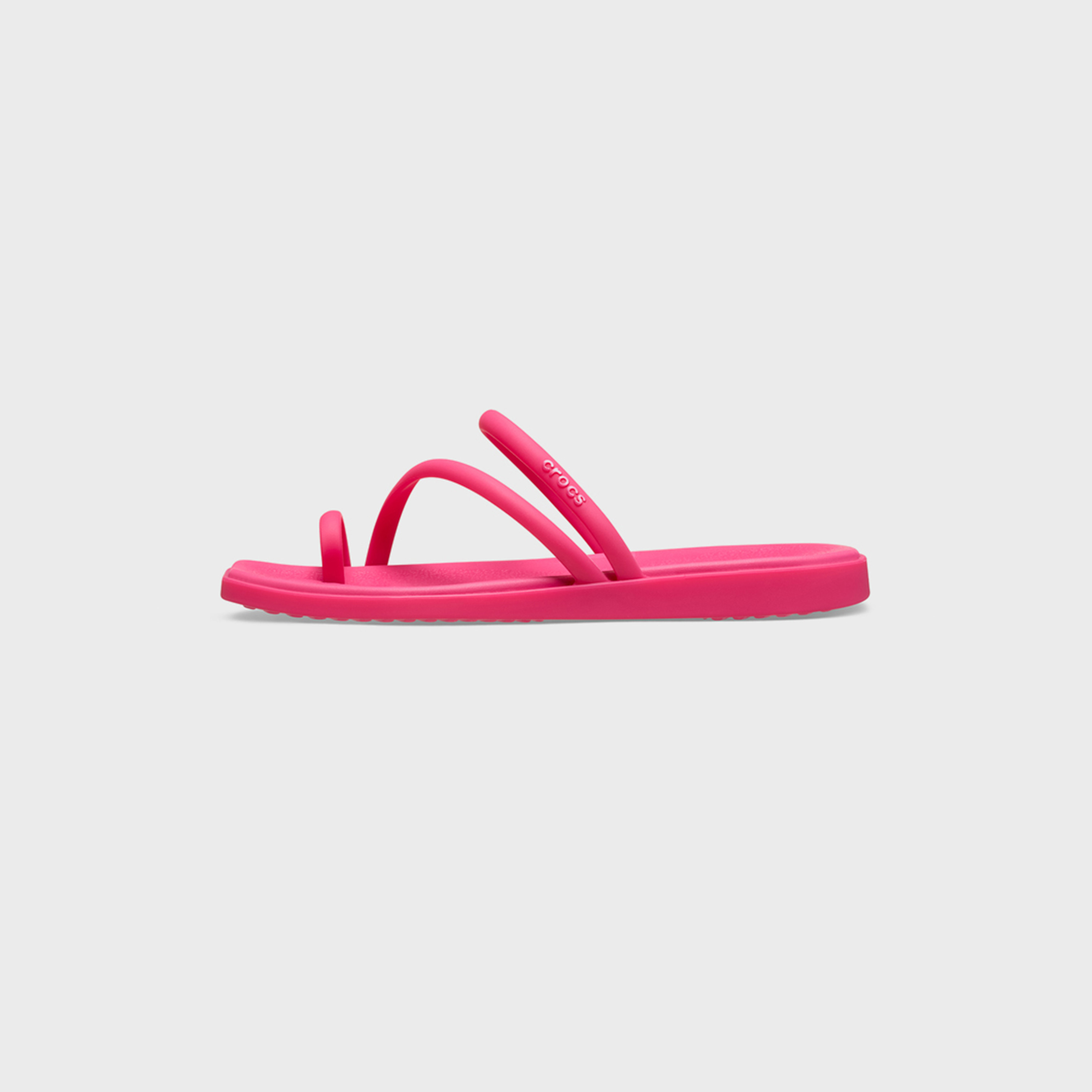 Crocs Women's Slip-On Miami Toe Loop Flat Sandals | 209862-6ZQ-women-shoes-sandals-flats-image-6