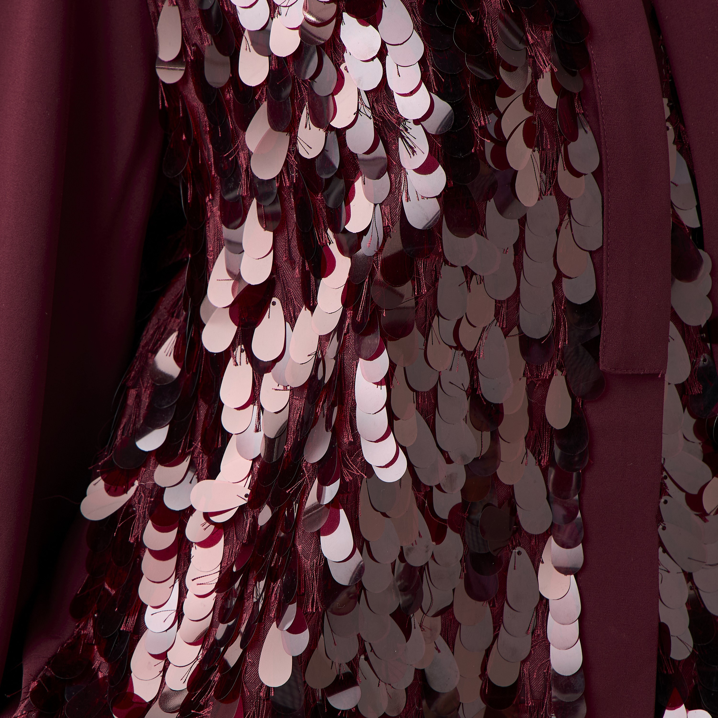 قميص بقصّة عادية مع ربطة عنق وتفاصيل ترتر من آيكونيك-women-clothing-shirtsandblouses-shirts-image-5