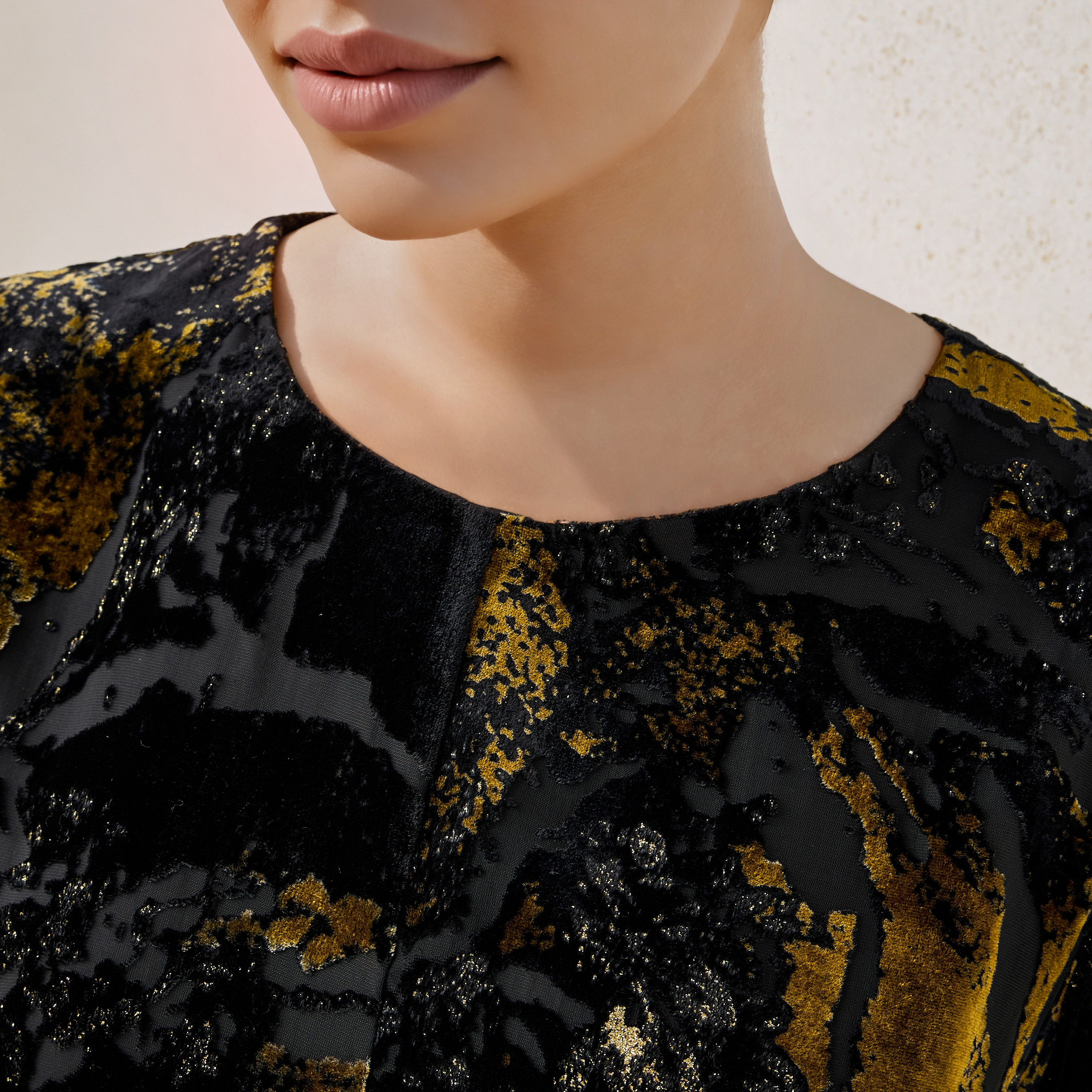 Iconic Burnout Detail Midi Dress-women-clothing-dresses-image-5