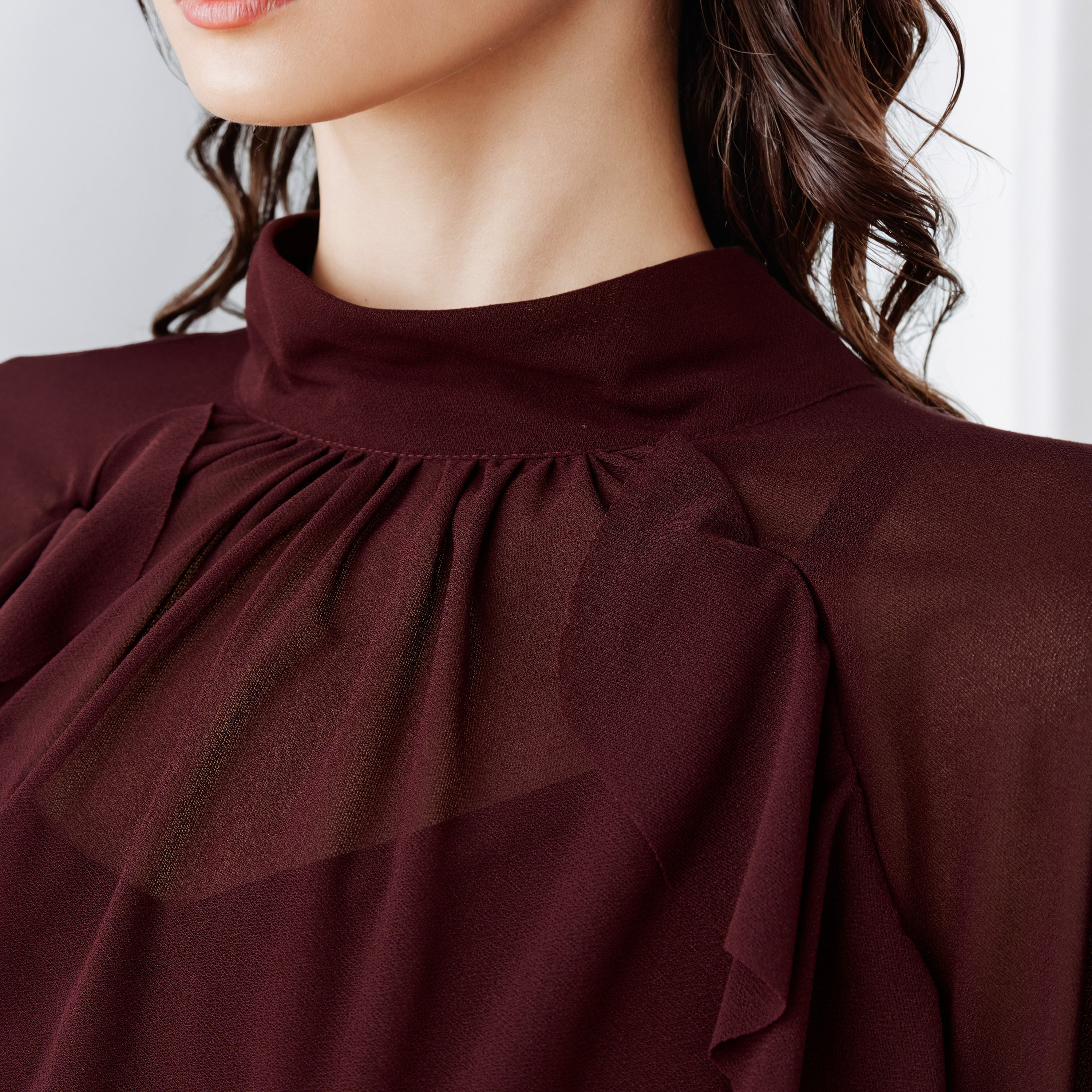 Iconic Ruffle Accent Cape Top-women-clothing-shirtsandblouses-blouses-image-5