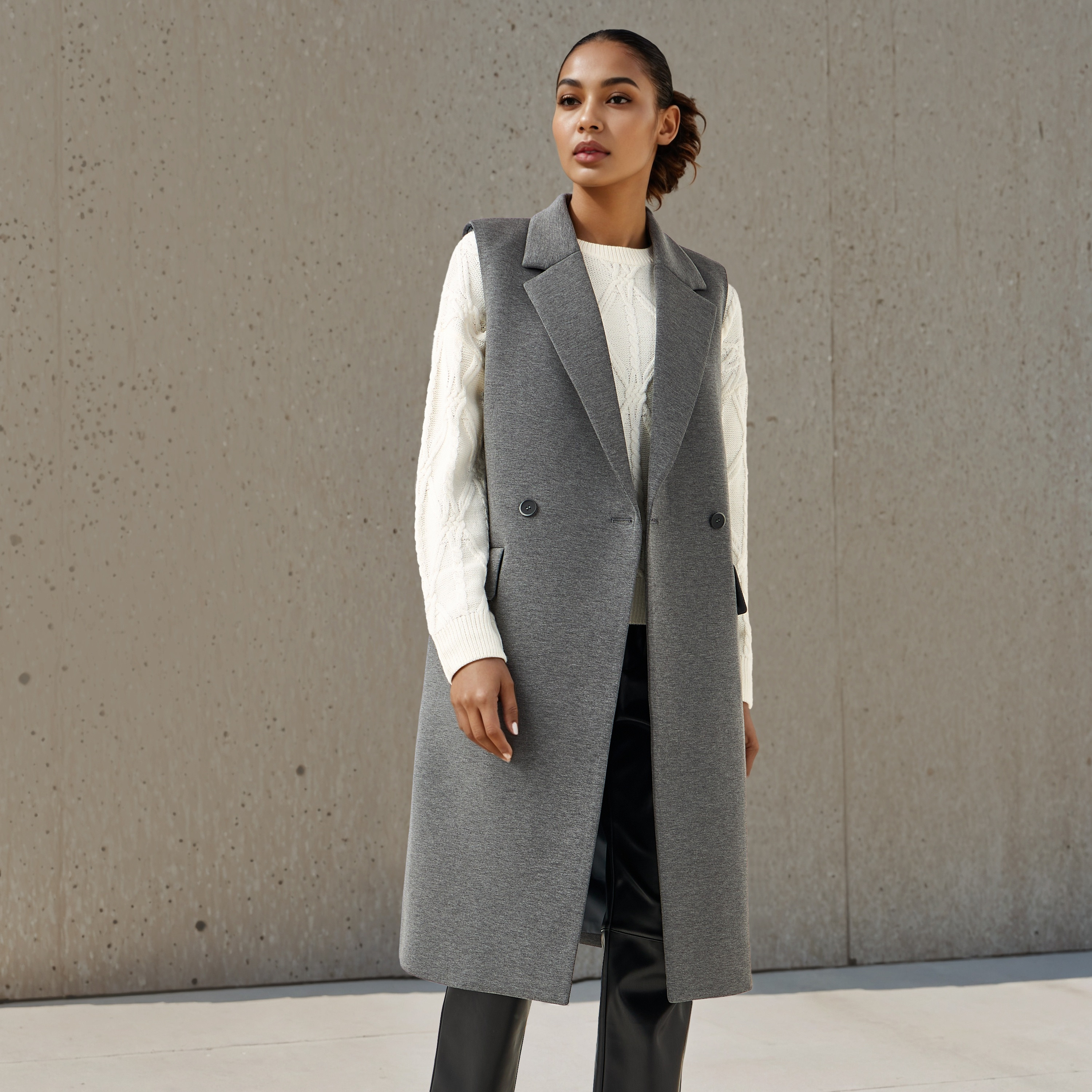 Iconic Notch Lapel Sleeveless Trench Coat-women-clothing-coatsandjackets-coats-image-1