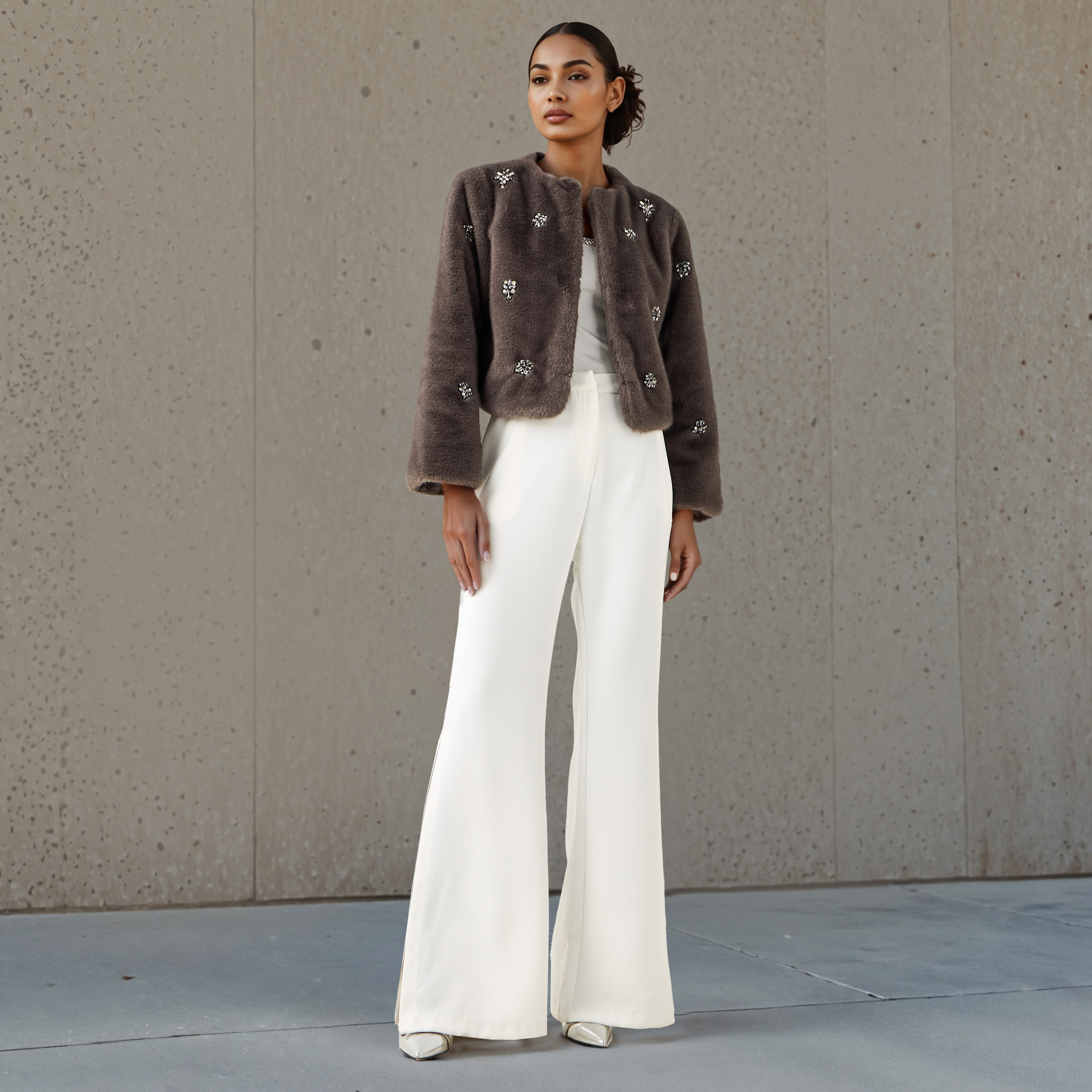 Iconic Embellished Faux Fur Jacket-women-winterwear-coatsandjackets-jackets-image-2