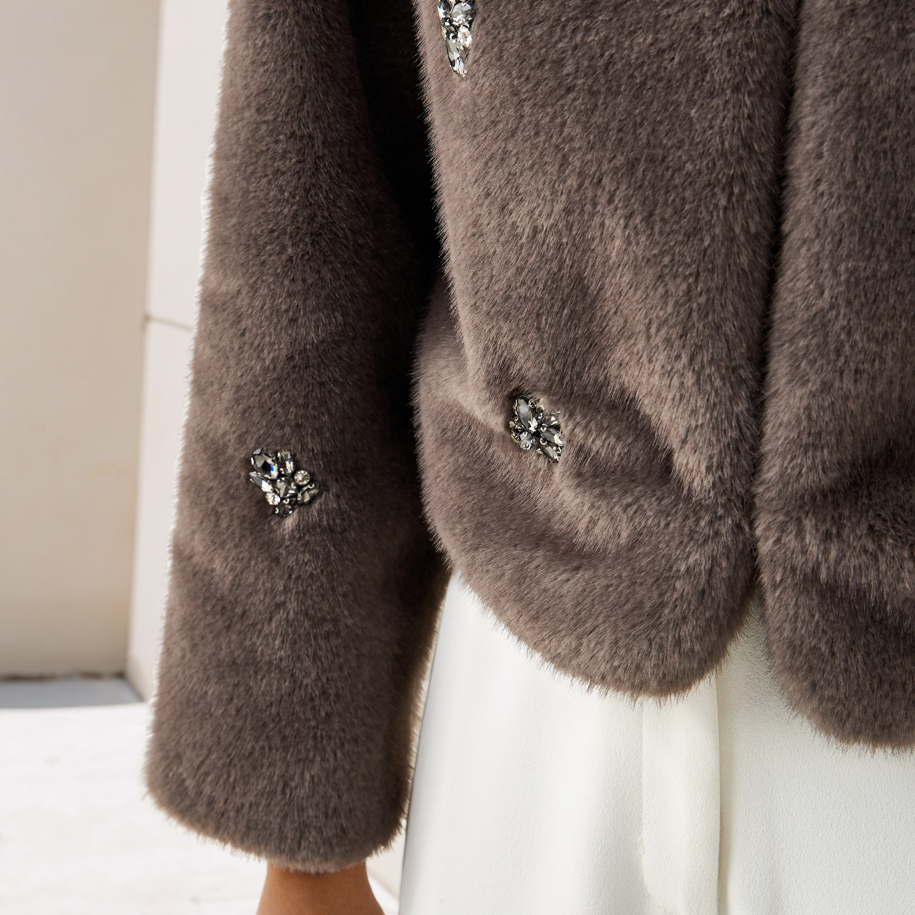 Iconic Embellished Faux Fur Jacket-women-winterwear-coatsandjackets-jackets-image-4