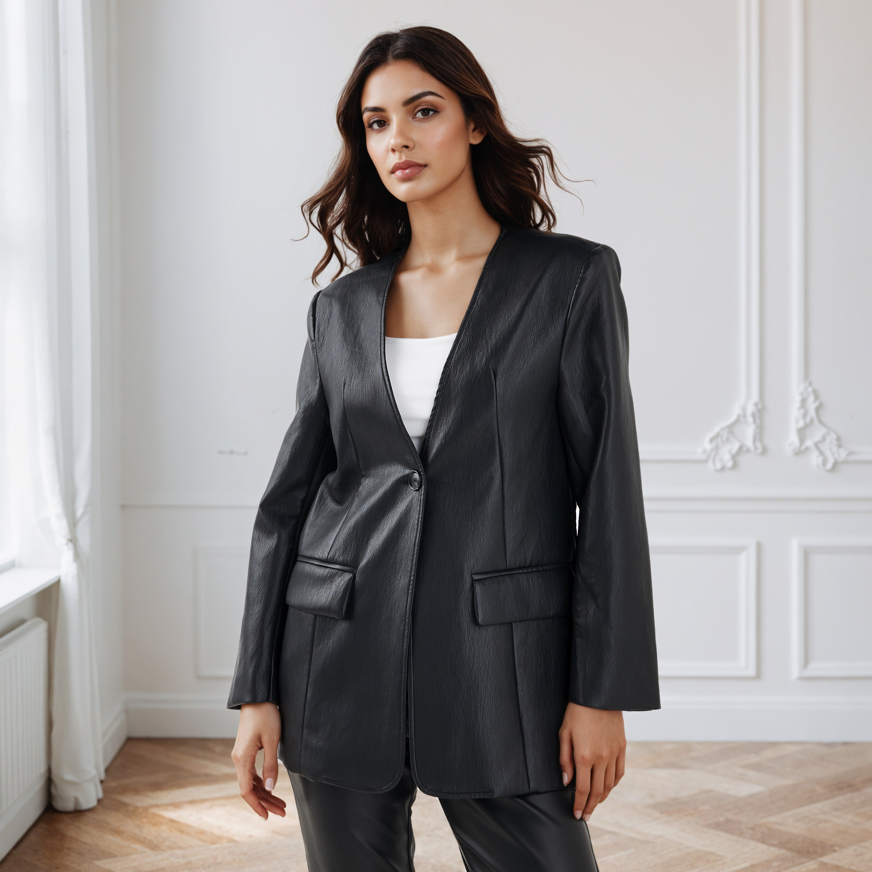 Iconic Jacket with Button Closure and Pockets-women-winterwear-coatsandjackets-jackets-image-1