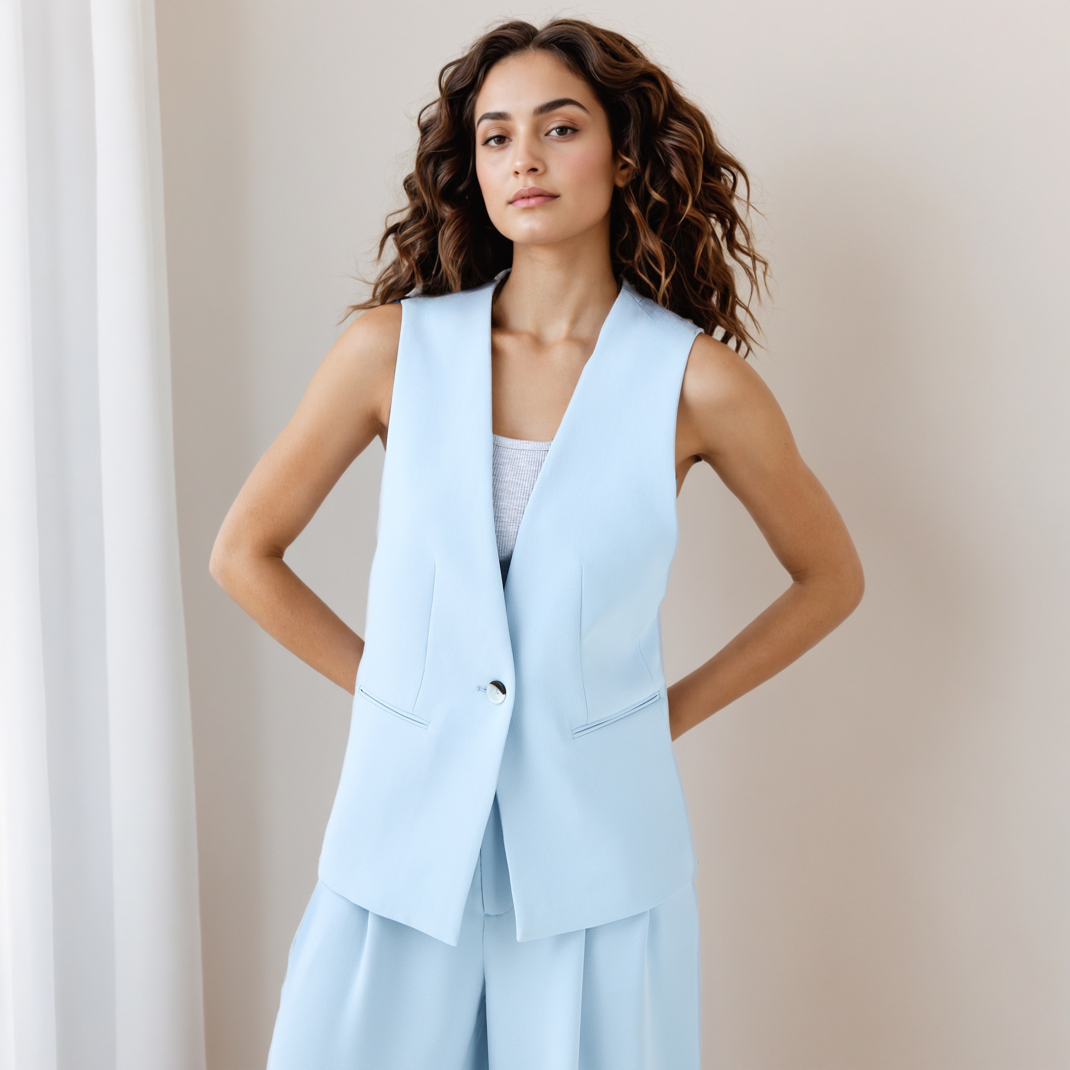 معطف خصر طويل من آيكونيك-women-winterwear-coatsandjackets-waistcoats-image-5