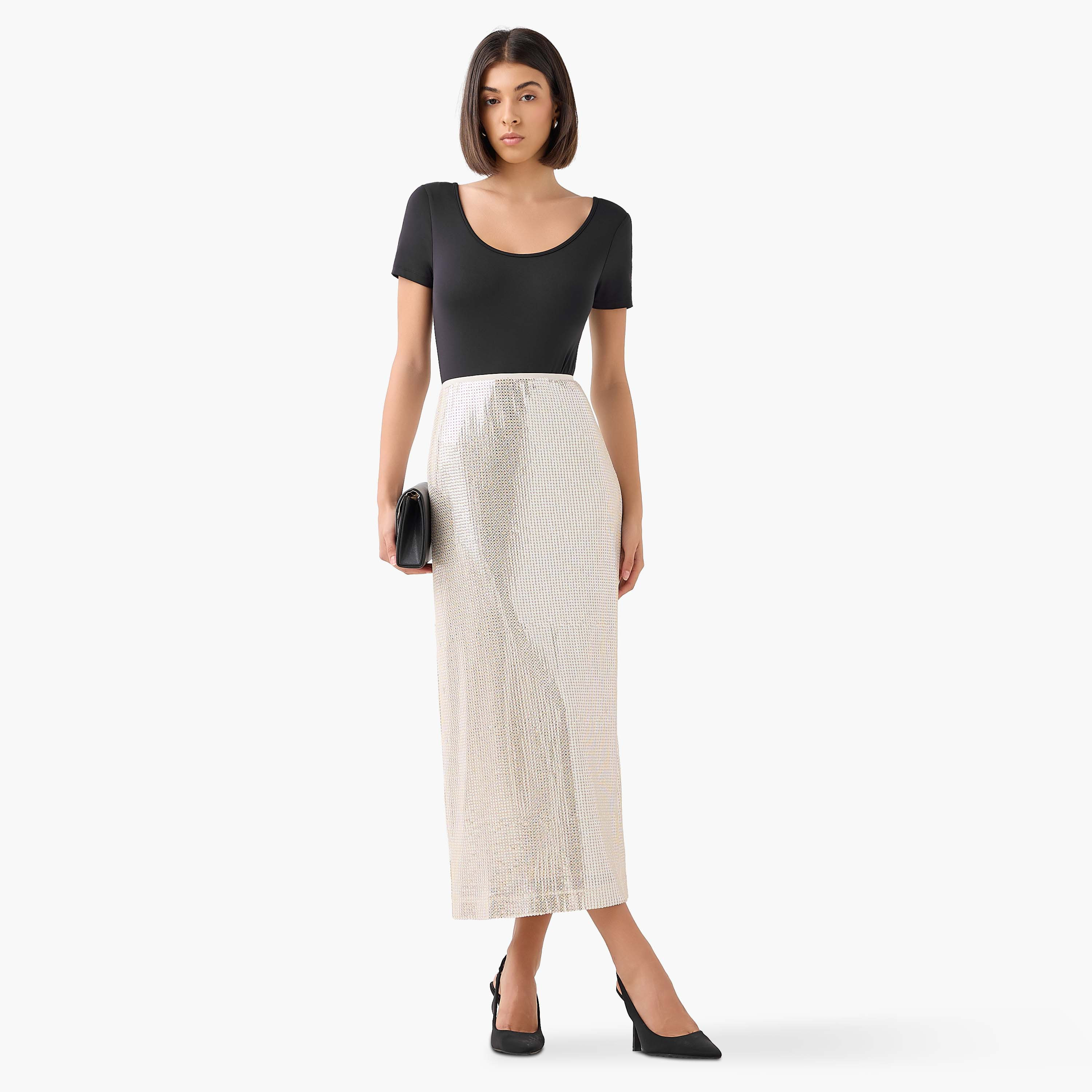 Iconic Midi A-line Skirt with Sequin Embellishments-women-clothing-bottoms-skirts-image-4