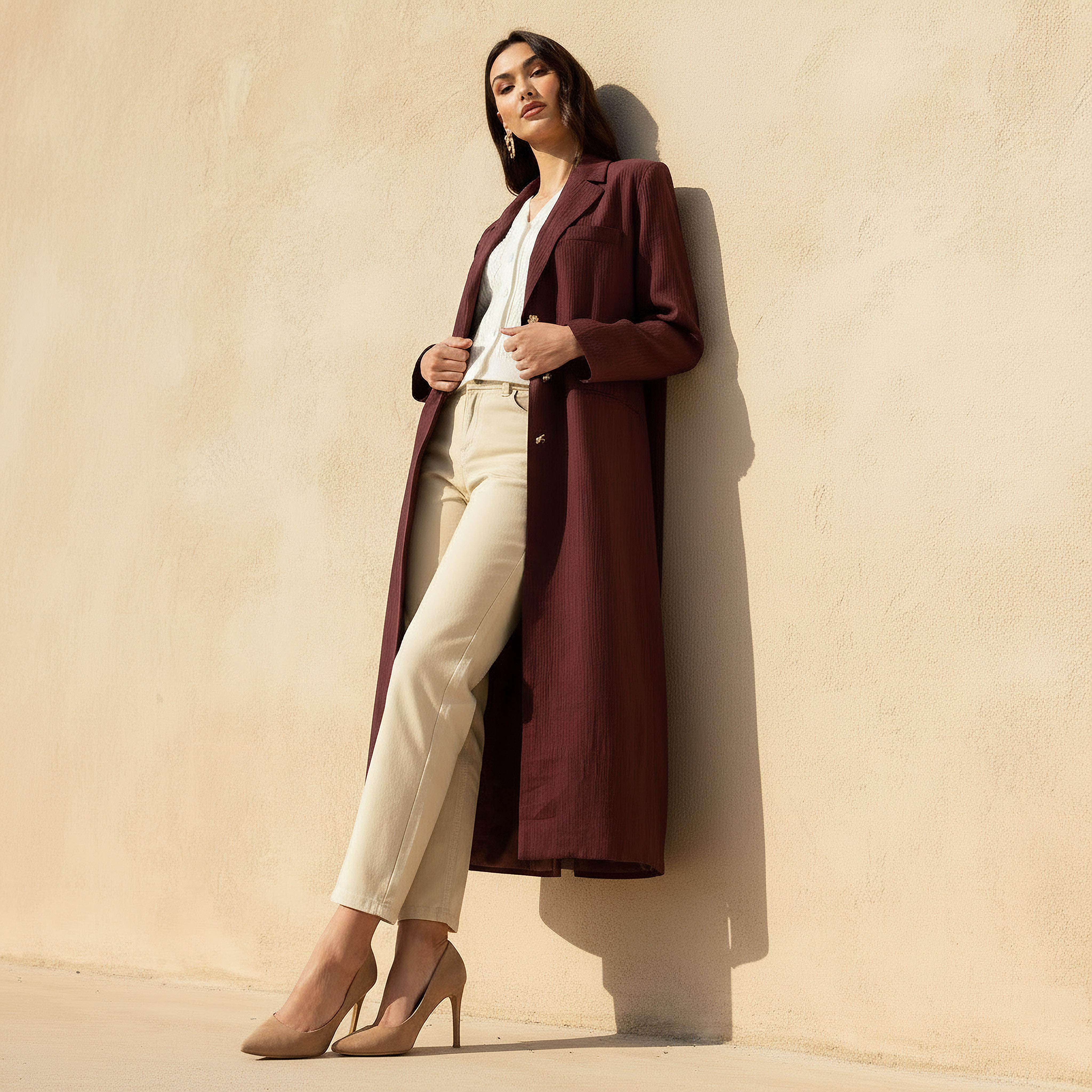 Iconic Regular Coat with Pocket-women-clothing-coatsandjackets-coats-image-1