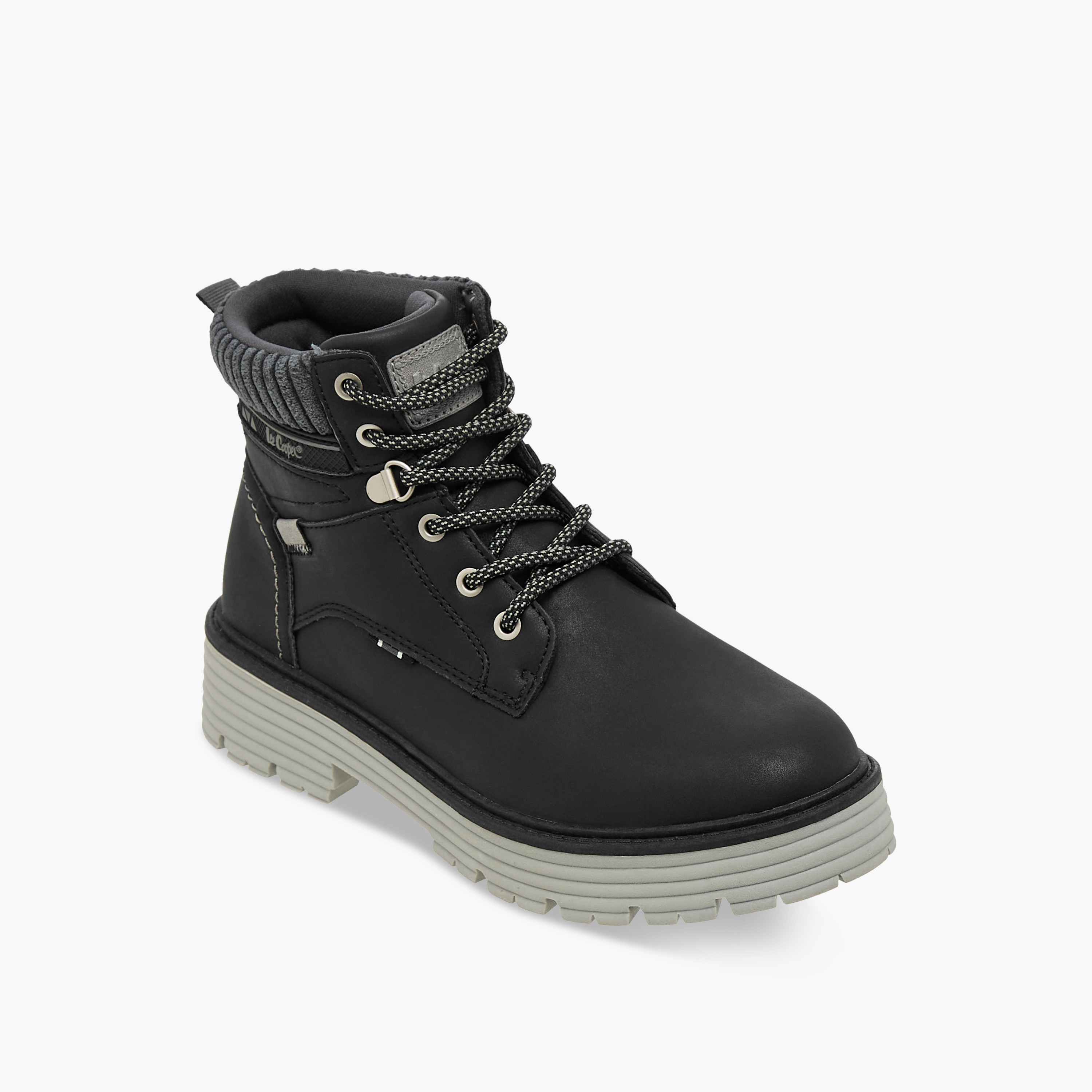 بوت طول الكاحل برباط للنساء من لي كوبر-women-shoes-boots-image-3