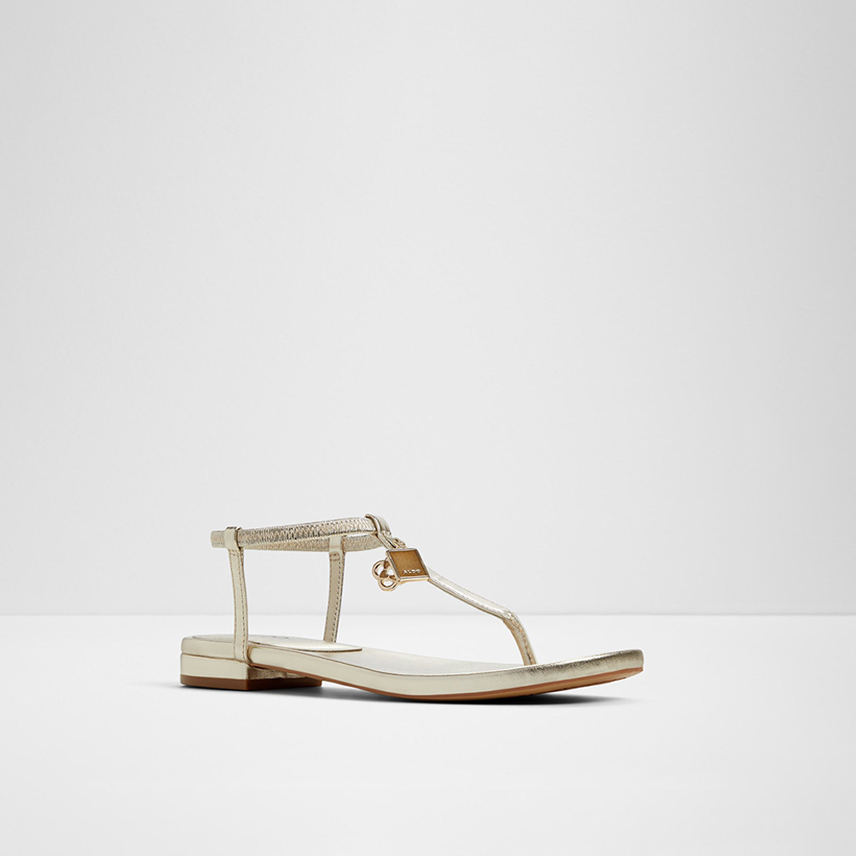 الدو - صندل للنساء سهل الارتداء بحزام مسطح | 20ADWELAHAR-women-shoes-sandals-flats-image-1