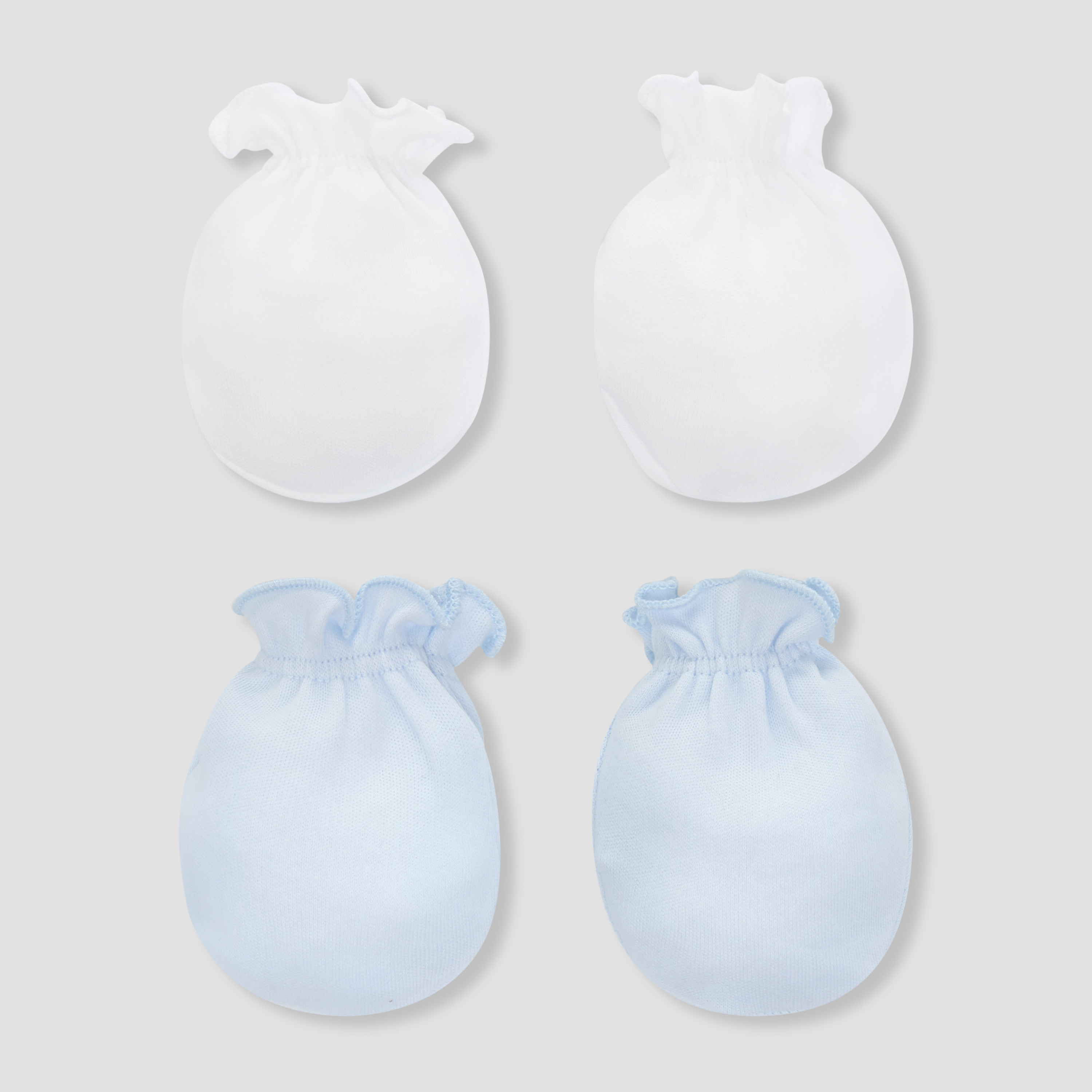 Juniors Solid Mittens - Set of 2-baby-boys-accessories-mittens-image-1