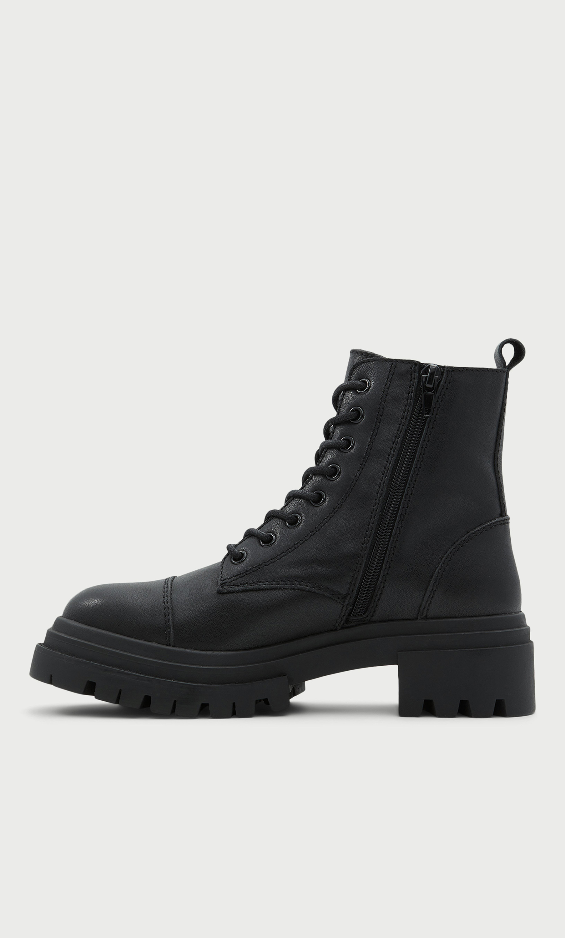 Aldo Bigmark Combat Boots with Side Zip Closure-women-shoes-boots-image-3
