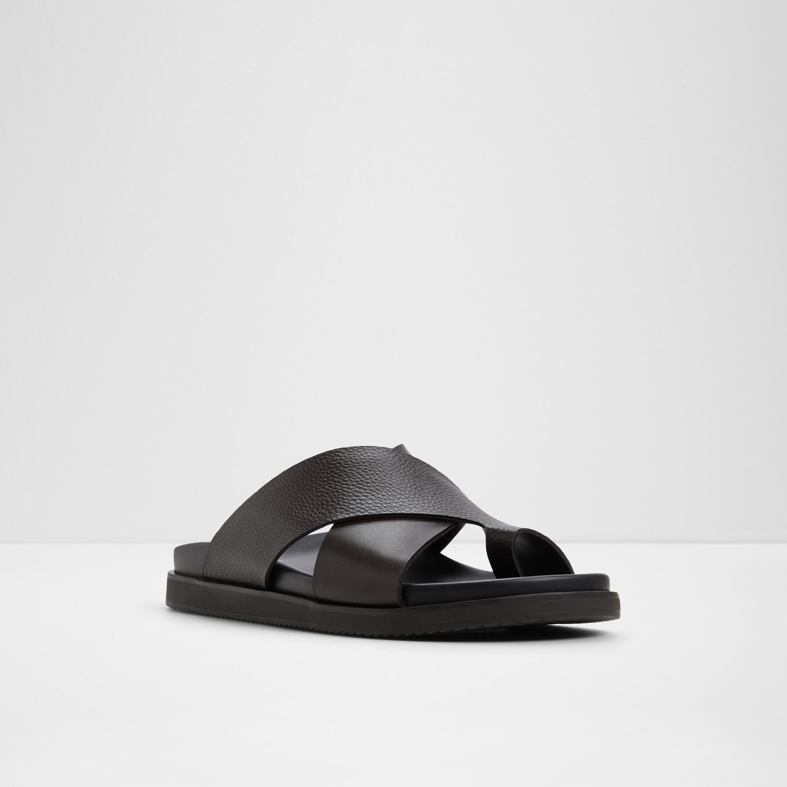 Aldo Men's Slip-On DARLEY Cross Strap Sandals | 20DARLEY-men-shoes-sandals-image-1