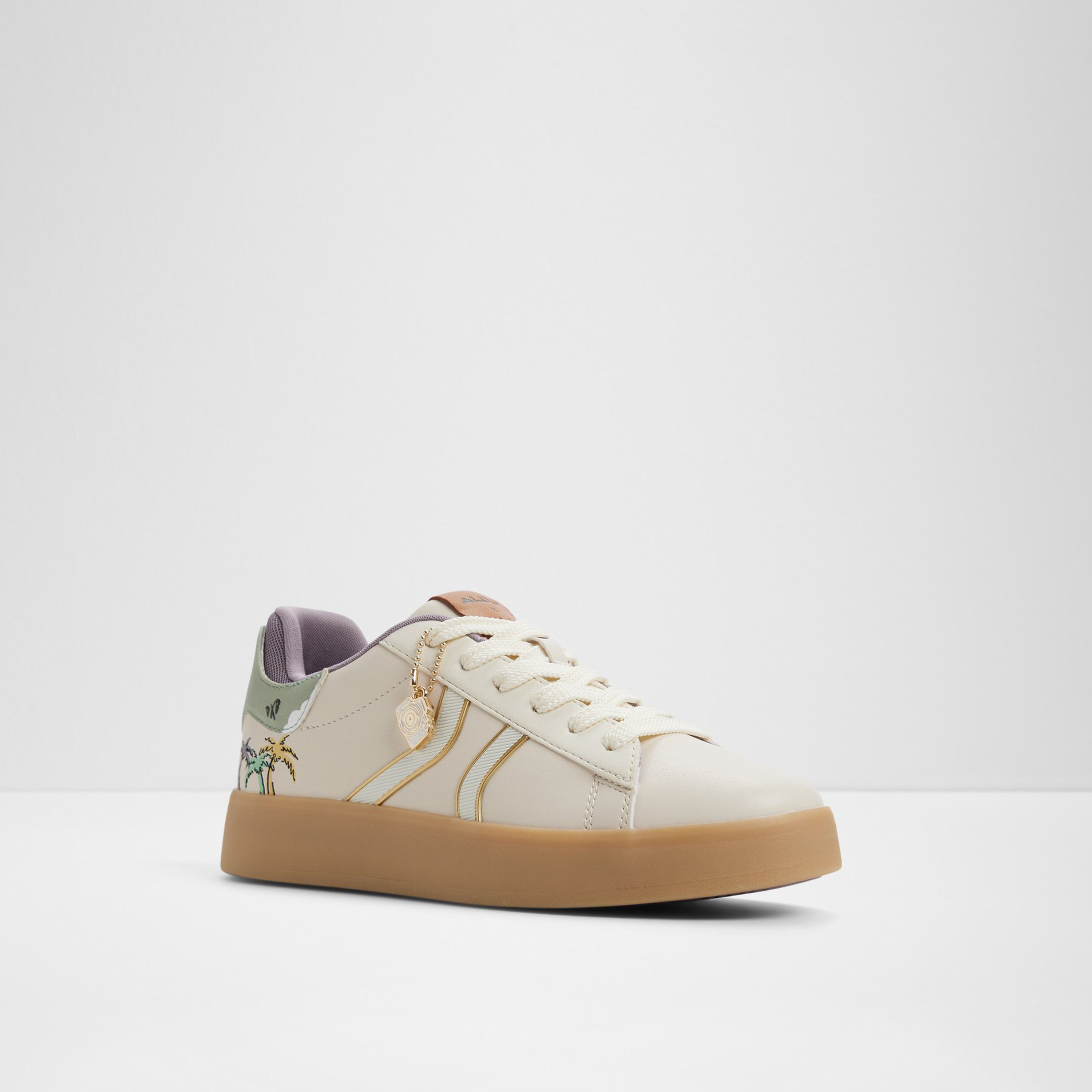 ألدو- حذاء رياضي نسائي مسطح برباط وذو كعب منخفض | 20DINASAMI01-women-shoes-sneakers-image-1
