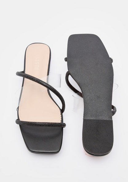 Celeste Women's Embellished Slip-On Strap Sandals-Women%27s Flat Sandals-image-4
