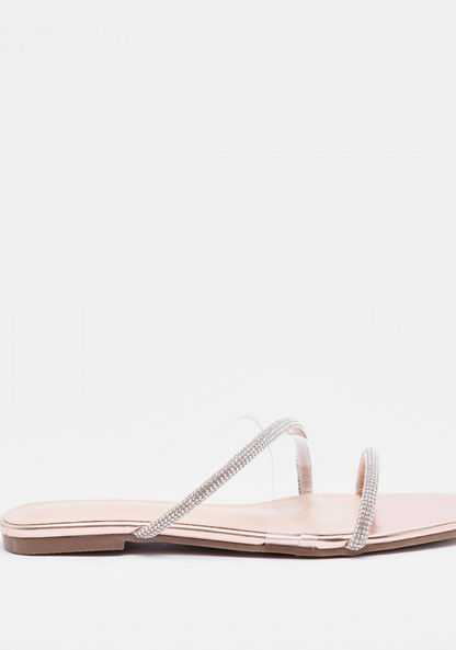 Celeste Women's Embellished Slip-On Strap Sandals-Women%27s Flat Sandals-image-0