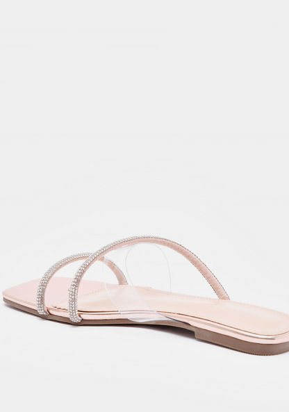 Celeste Women's Embellished Slip-On Strap Sandals-Women%27s Flat Sandals-image-2