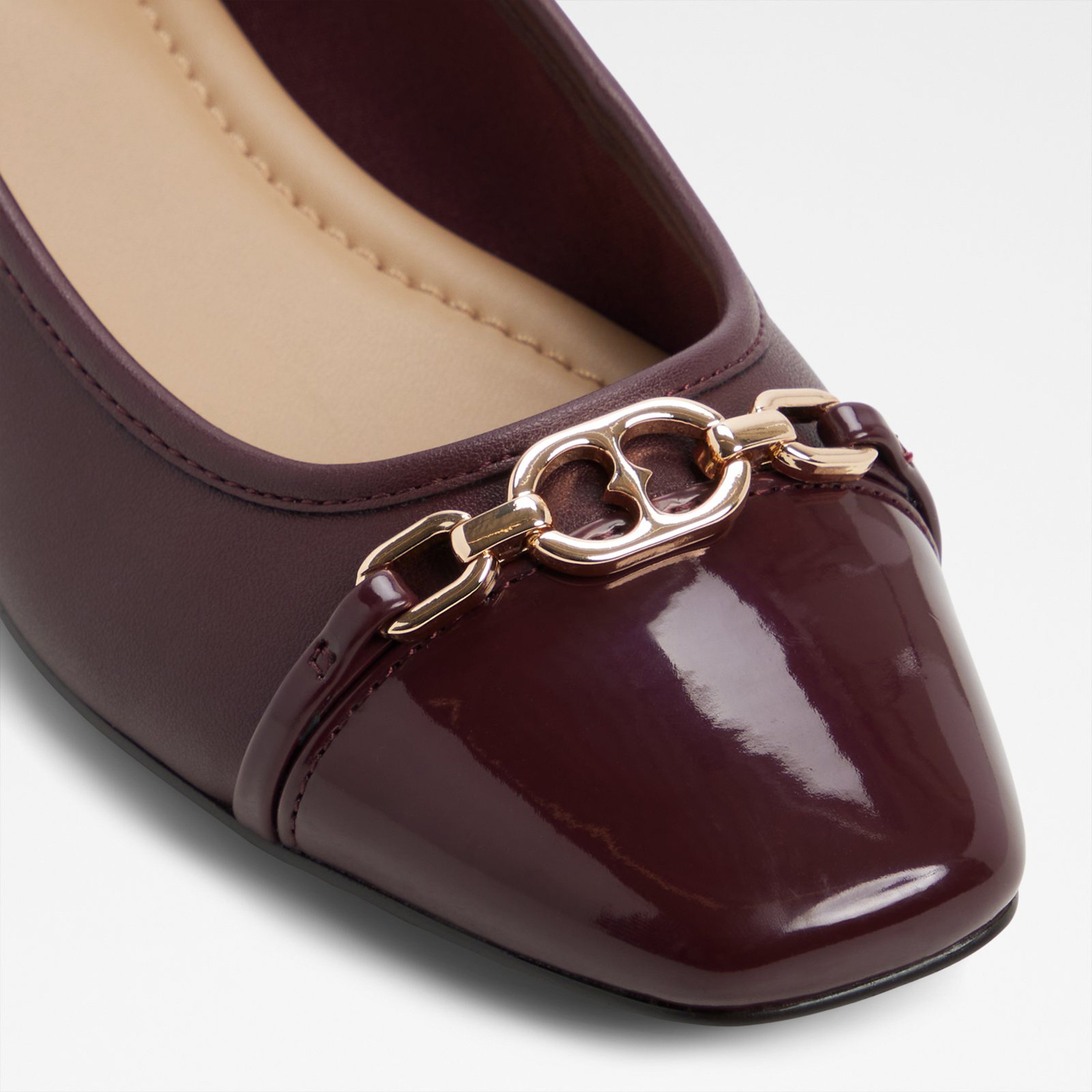 ألدو - حذاء باليرينا مسطح سهل الارتداء بمقدمة مربعة للنساء | 20KRISHELLE-women-shoes-ballerinas-image-2