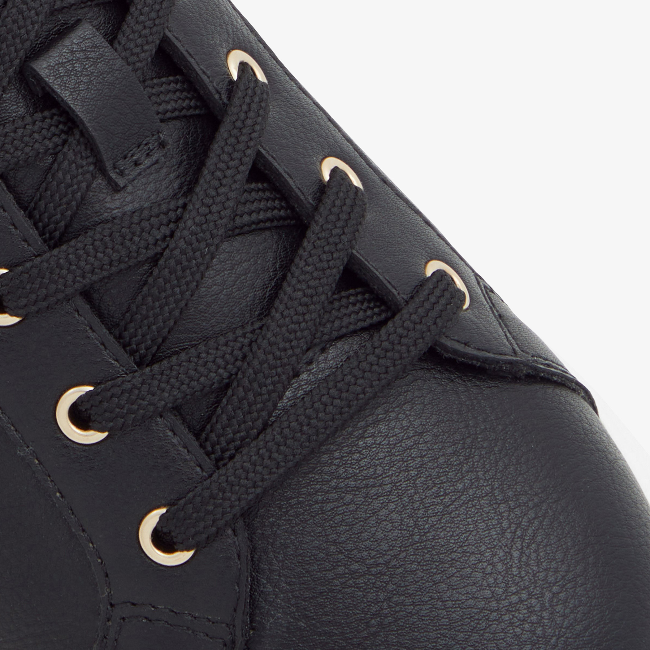 Aldo Larou Women Black Solid Low Top Lace Up Sneakers-women-shoes-sneakers-image-7