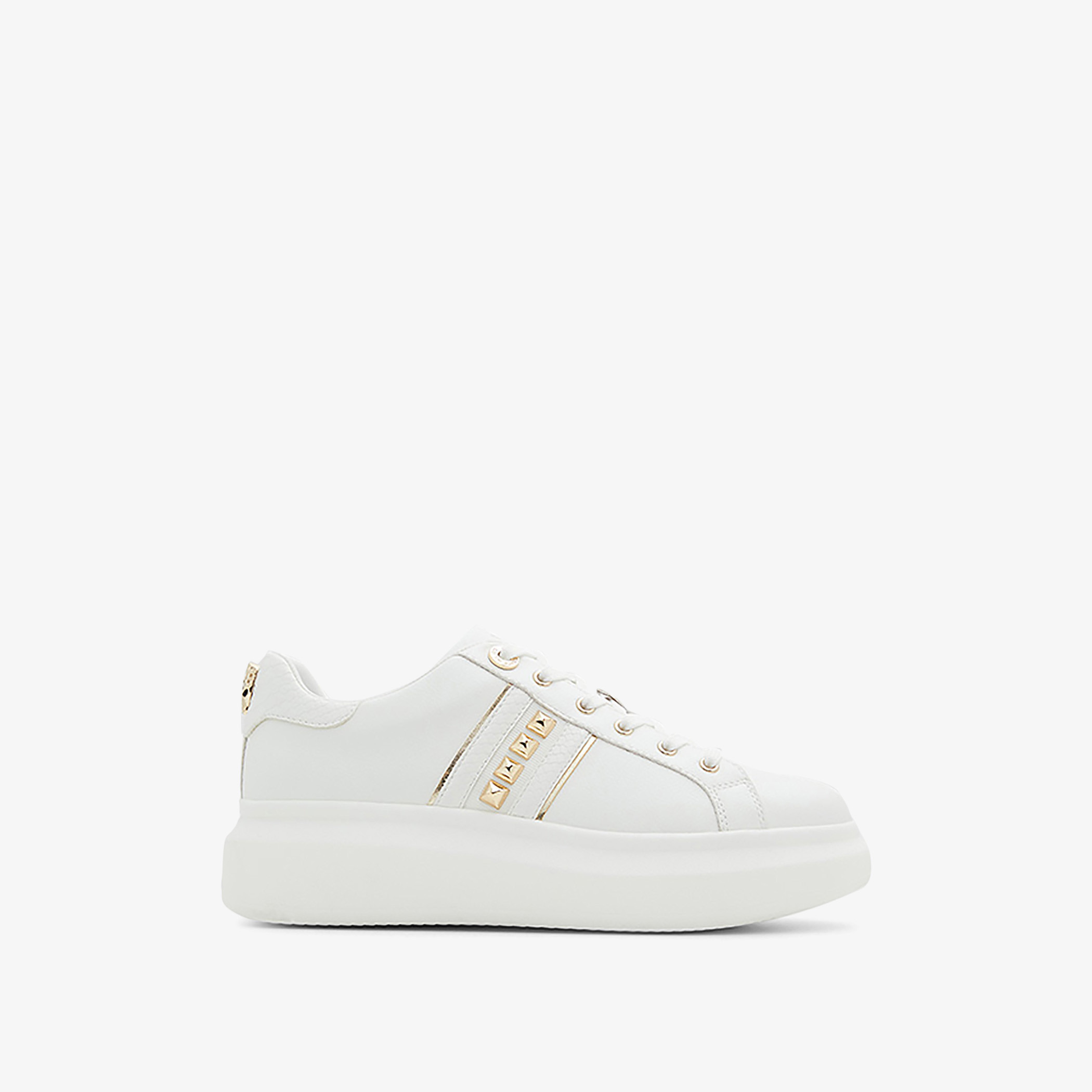 Aldo Larou Women Black Solid Low Top Lace Up Sneakers-women-shoes-sneakers-image-9