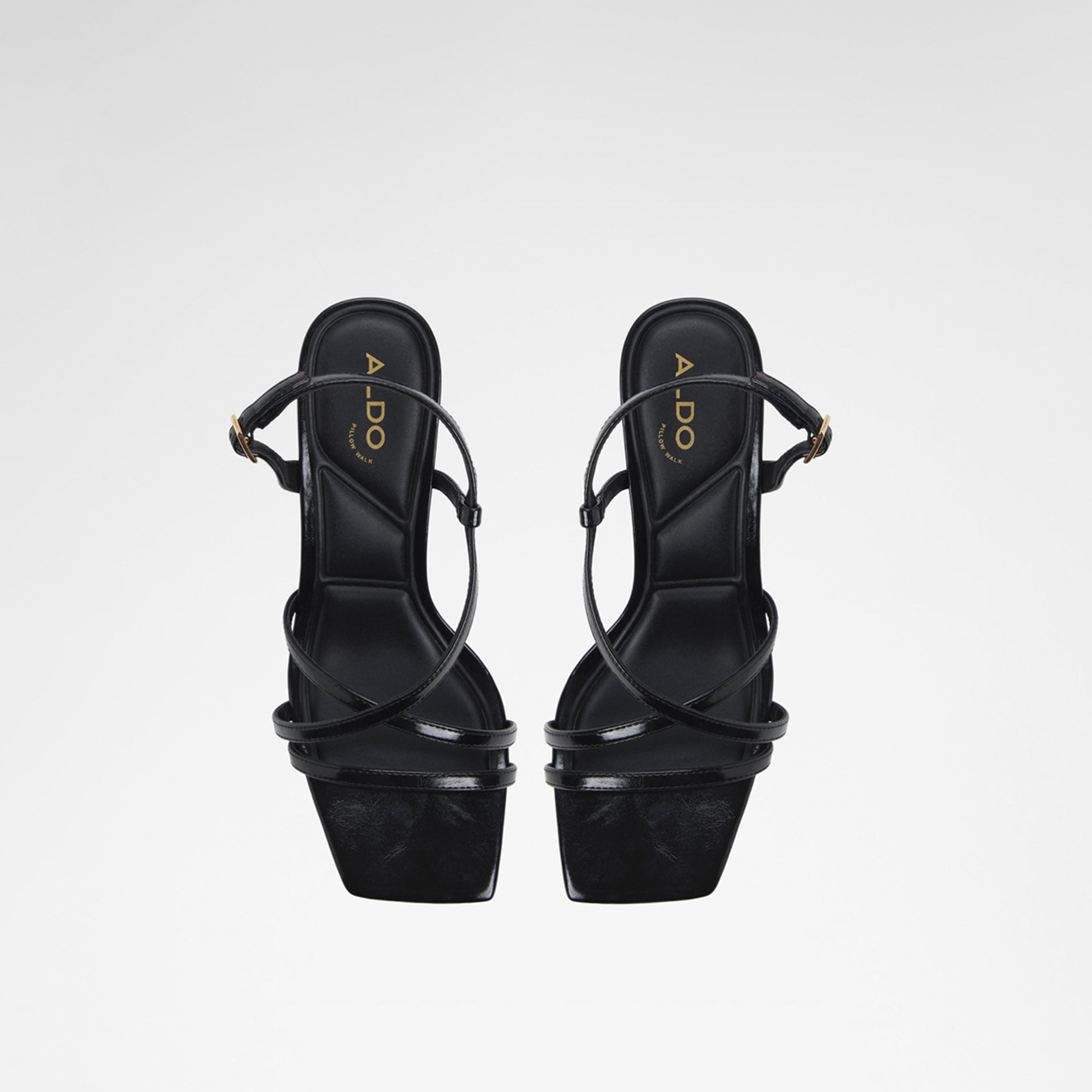 ألدو - صندل حزام لامع ومشبك للنساء | 20LENDACAN-women-shoes-heels-image-4