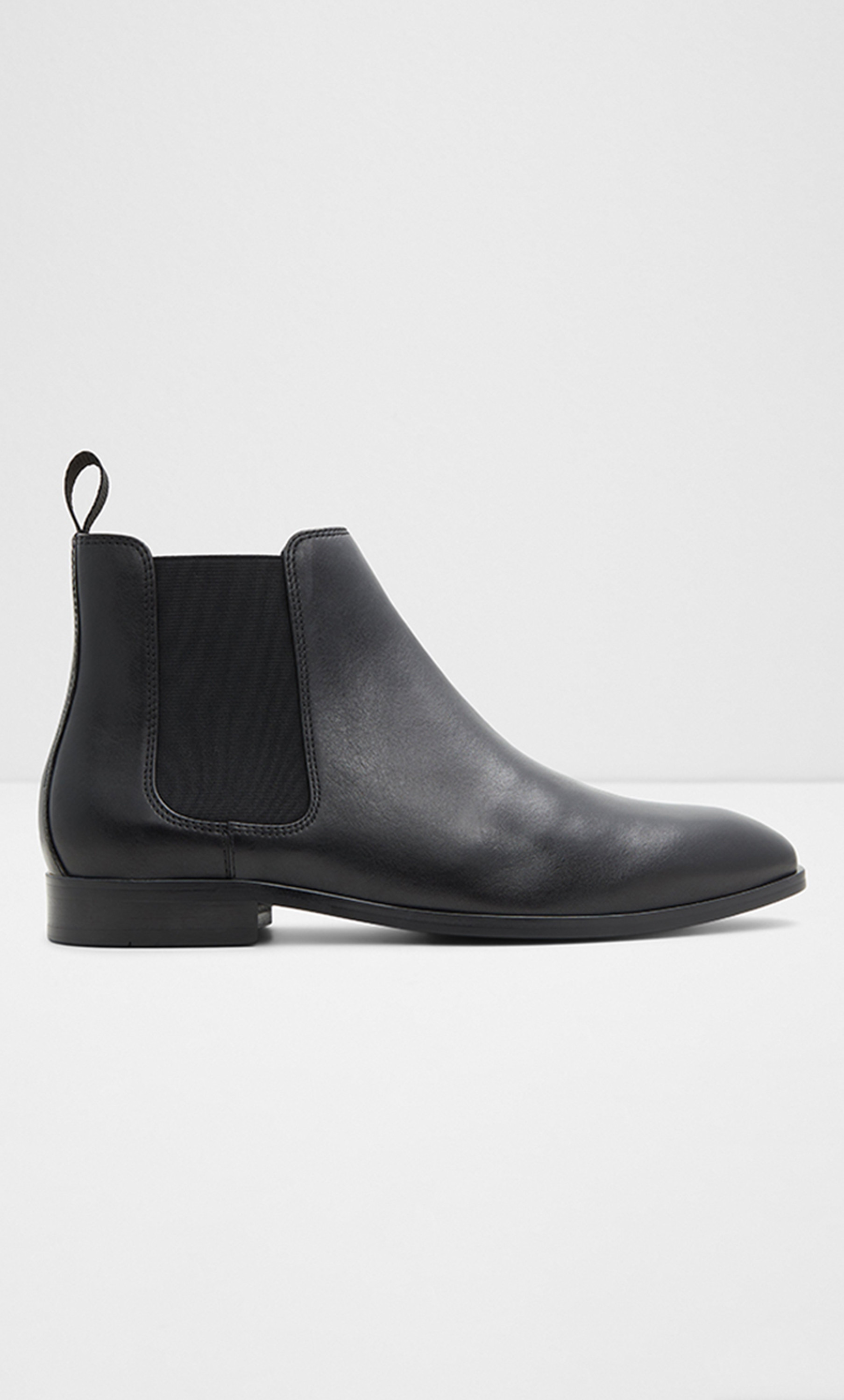 Aldo mens black chelsea boots sale