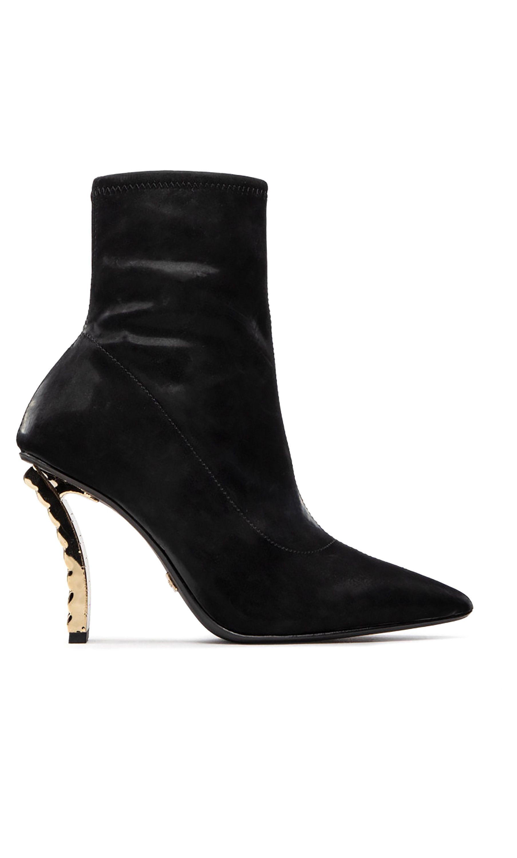 Buy Women s Aldo Women Black Solid Lure Pointed Toe Heeled Ankle Boots Online Centrepoint UAE