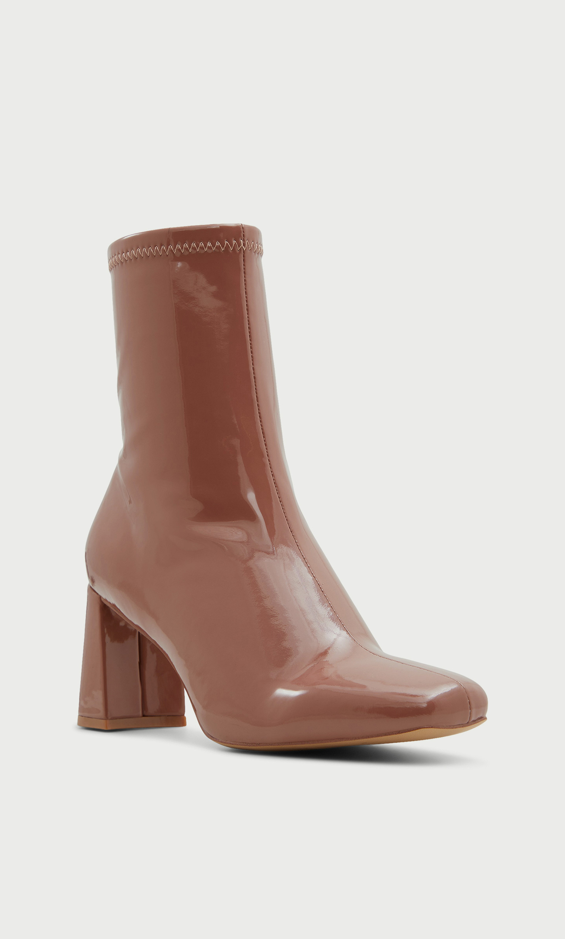 Buy Women s Aldo Women Block Heel Ankle Boots with Zipper Online