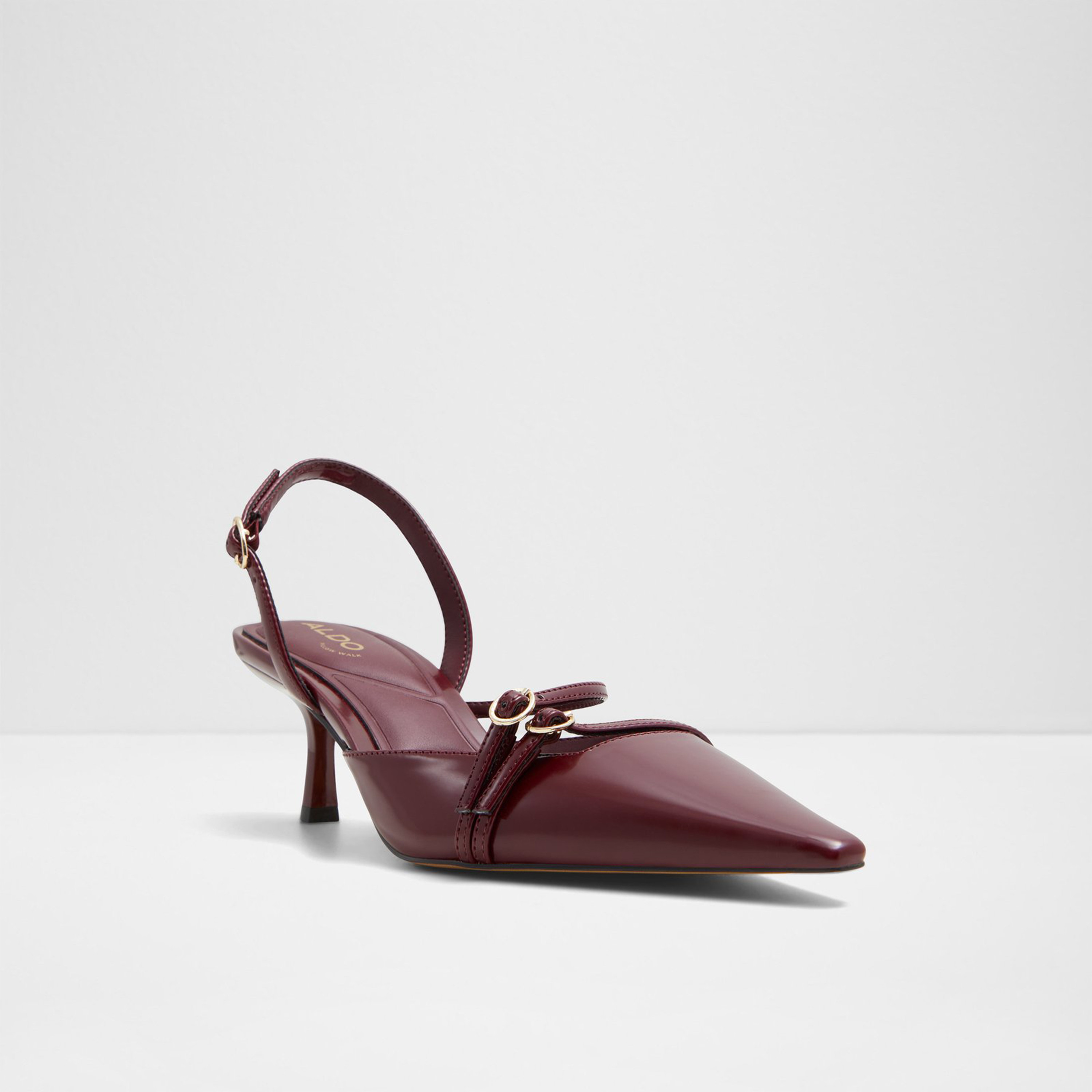 ألدو - حذاء ماريتا نسائي ذات الكعب الصغير بإبزيم | 20MARIETTA-women-shoes-heels-image-1