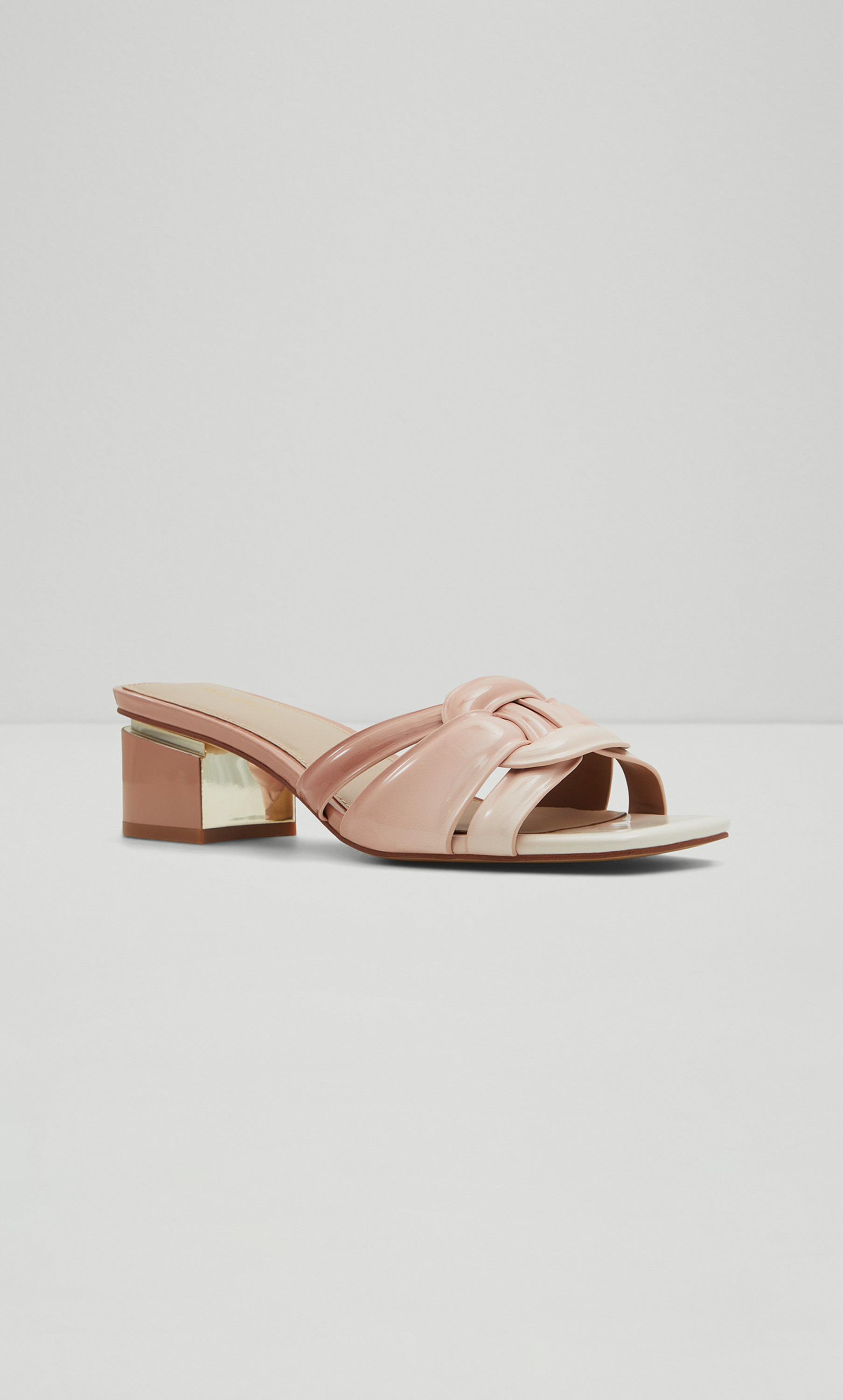 حذاء ذو نجلاء من ألدو بكعب عريض مع مفتوح بمقدمة مربعة-women-shoes-heels-image-6