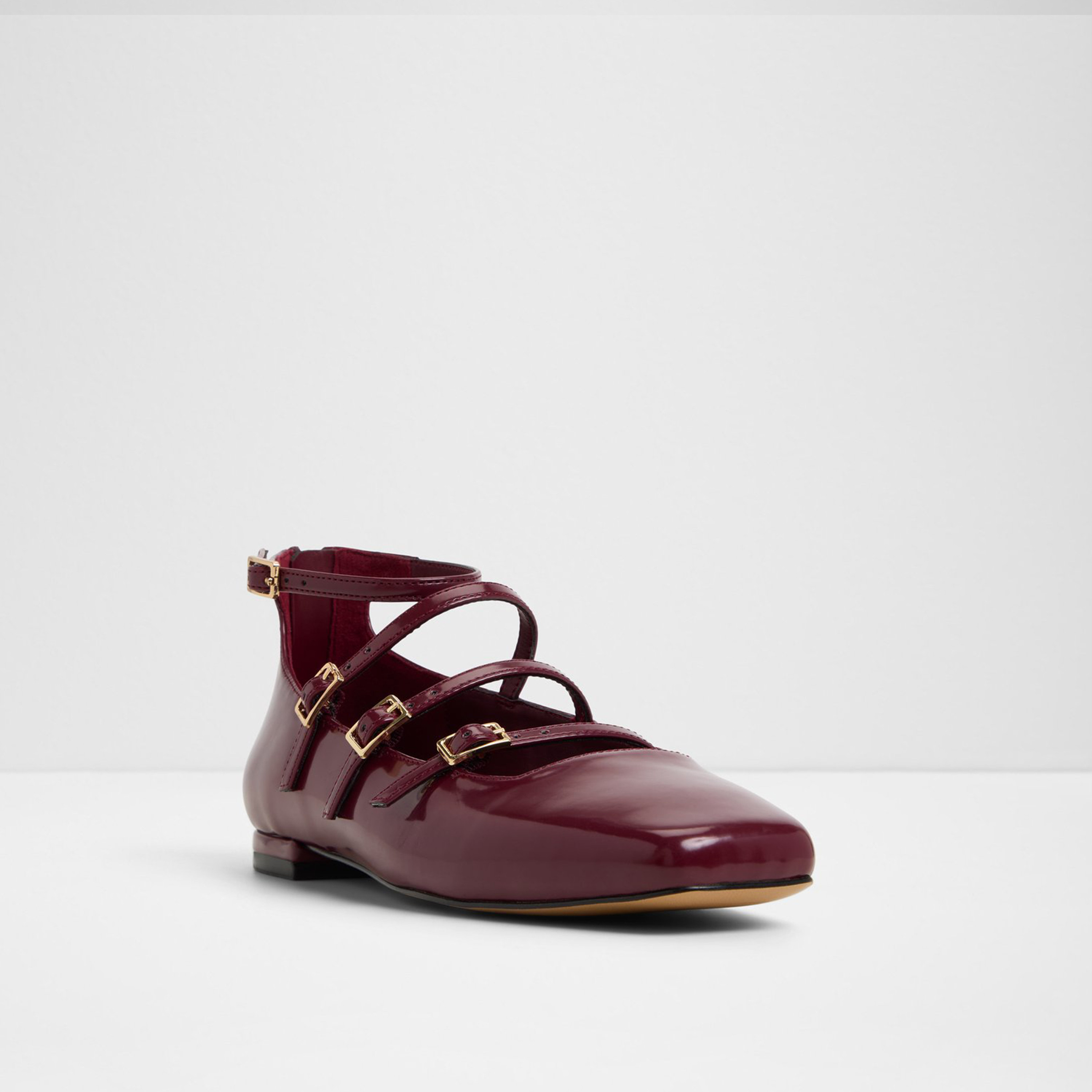 ألدو- صندل جلادييتور مسطح بسحاب للنساء | 20NELTA-women-shoes-sandals-flats-image-1