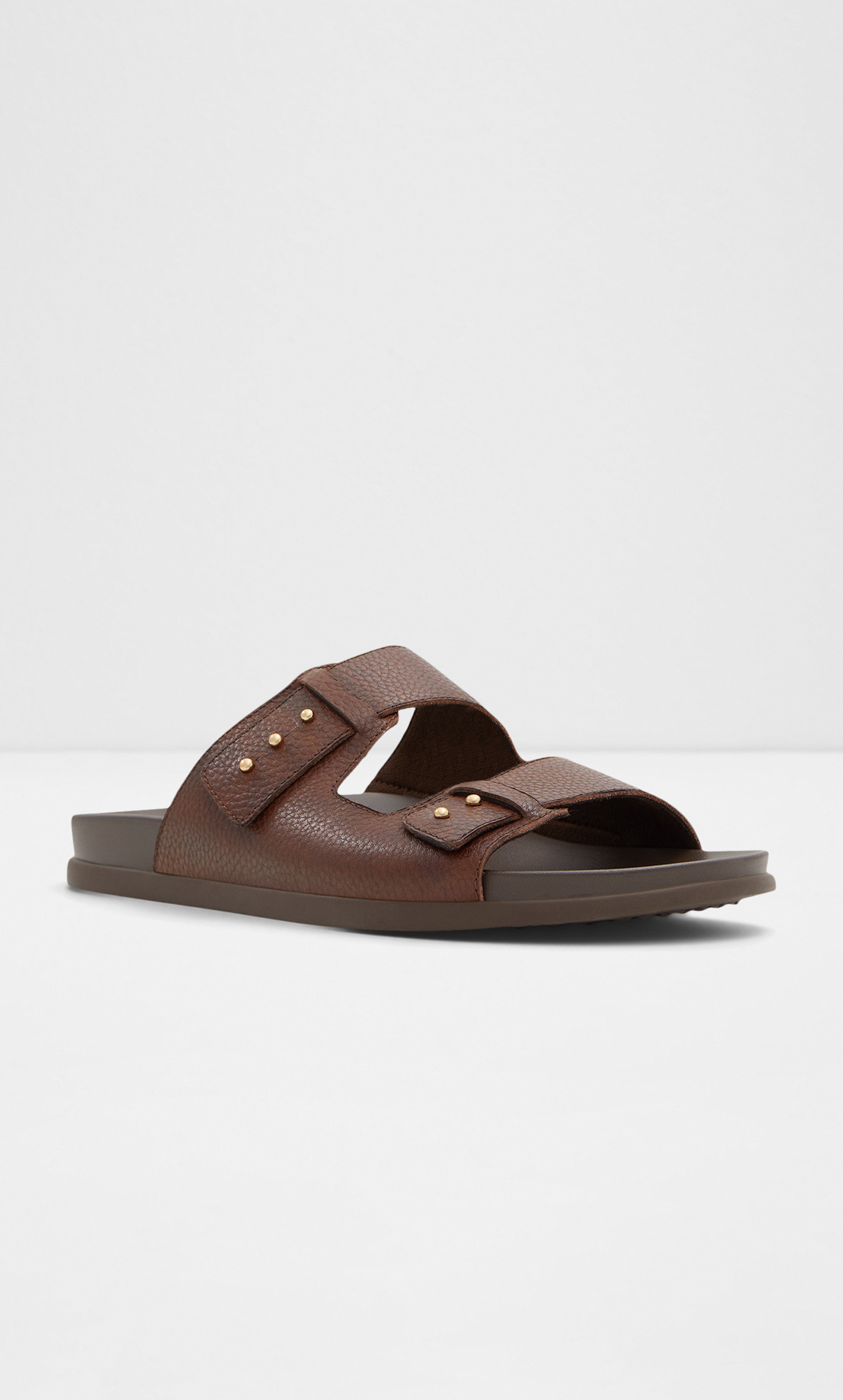 ALDO Delpizzo Suede Double Strap Slip On Sandals | ASOS