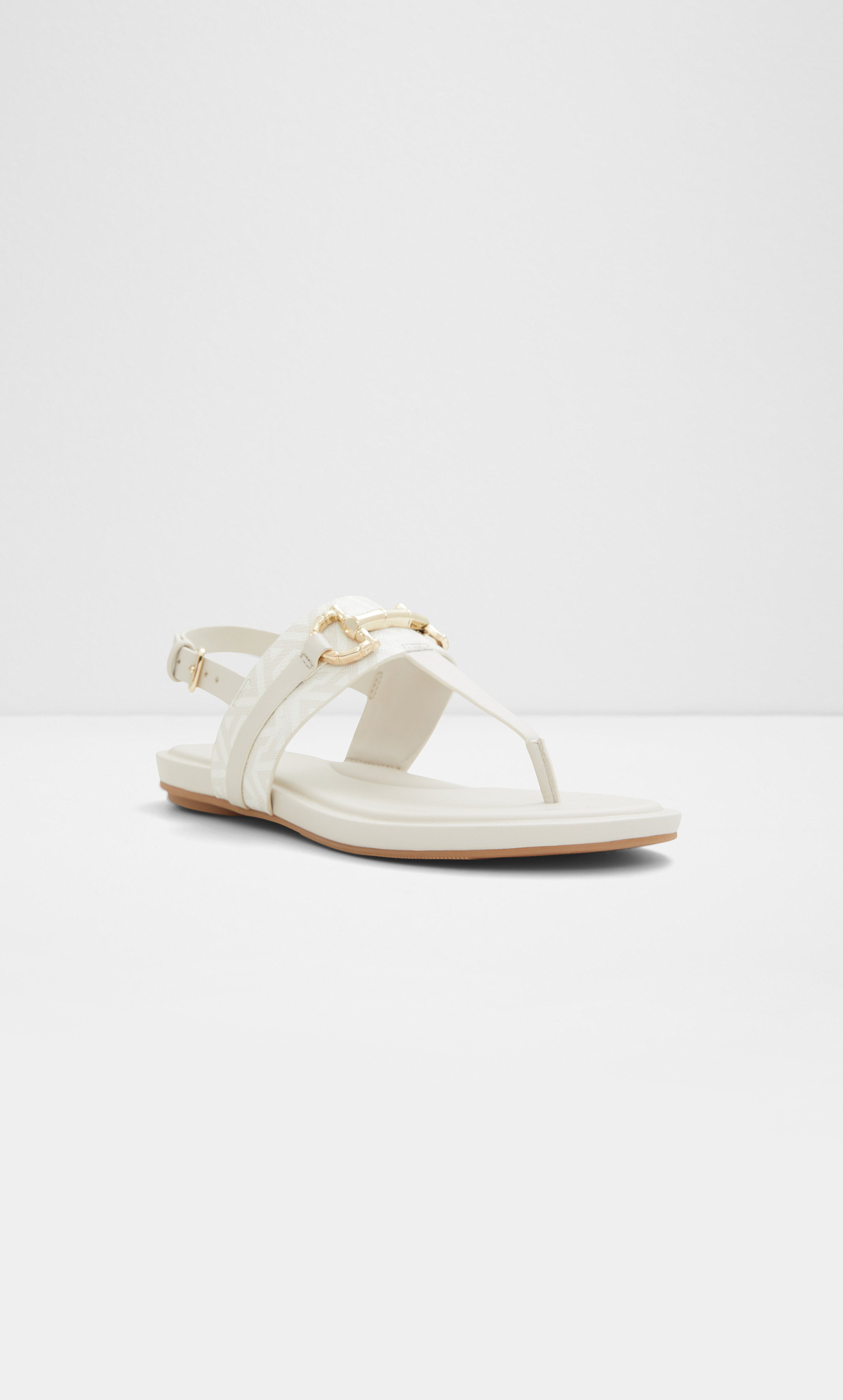 Buy Women s Aldo Women Tany T Strap Sandals with Buckle Closure