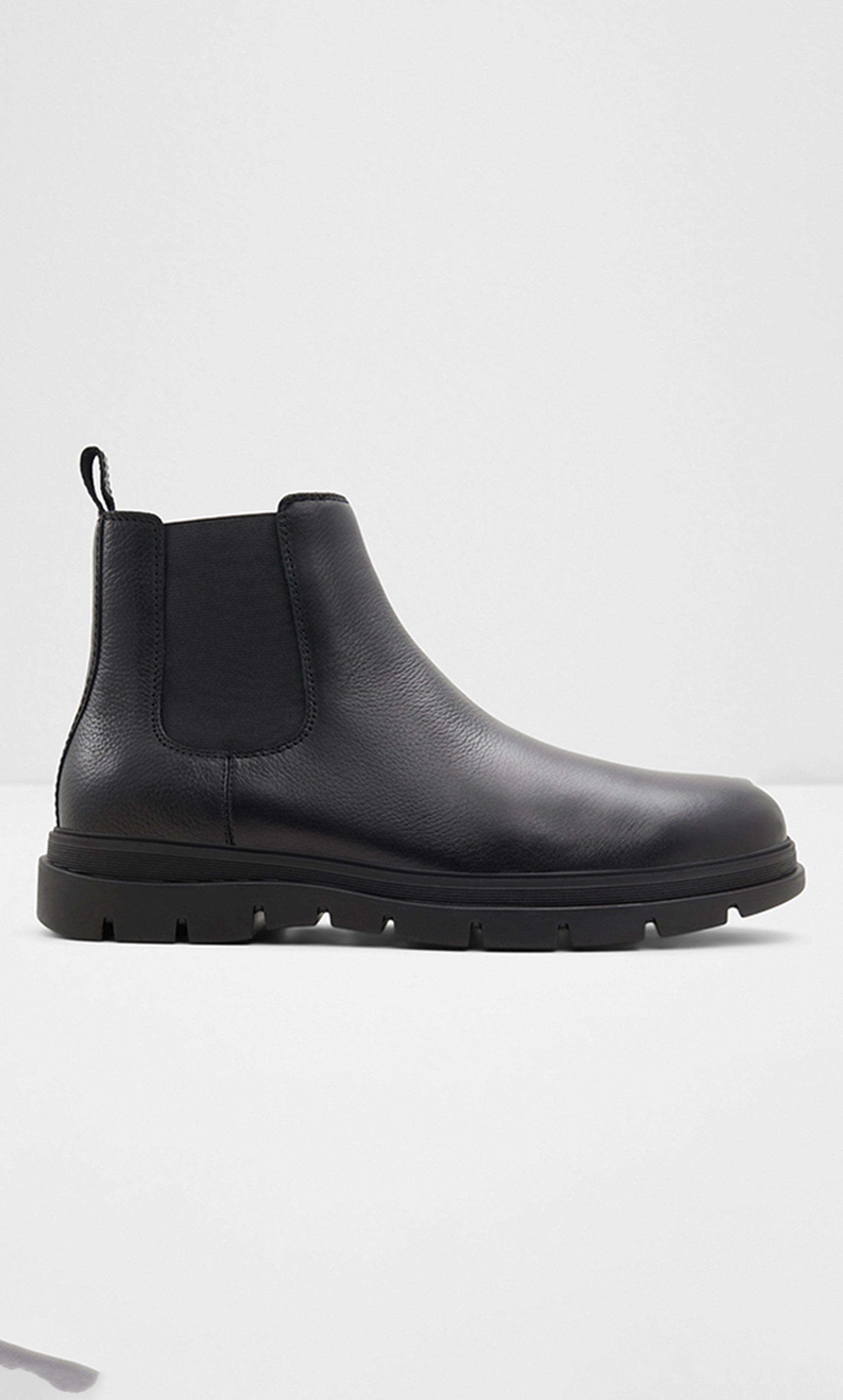 Aldo Men Black Solid Weannon Casual Chelsea Boots-men-shoes-boots-image-1