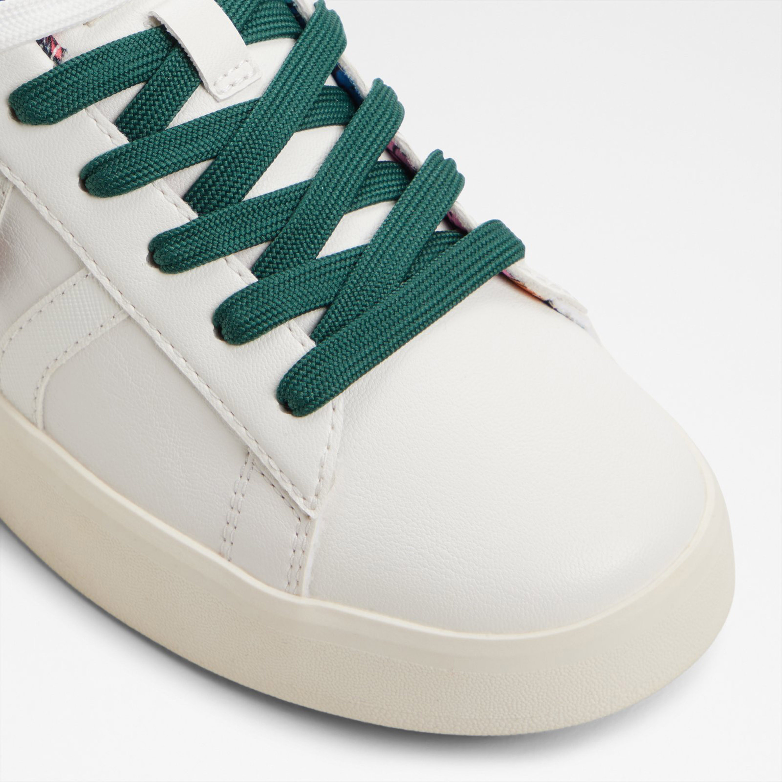 Aldo Women's Lace-Up Flat Low Ankle Sneakers | 20WHATISADAM01-women-shoes-sneakers-image-2