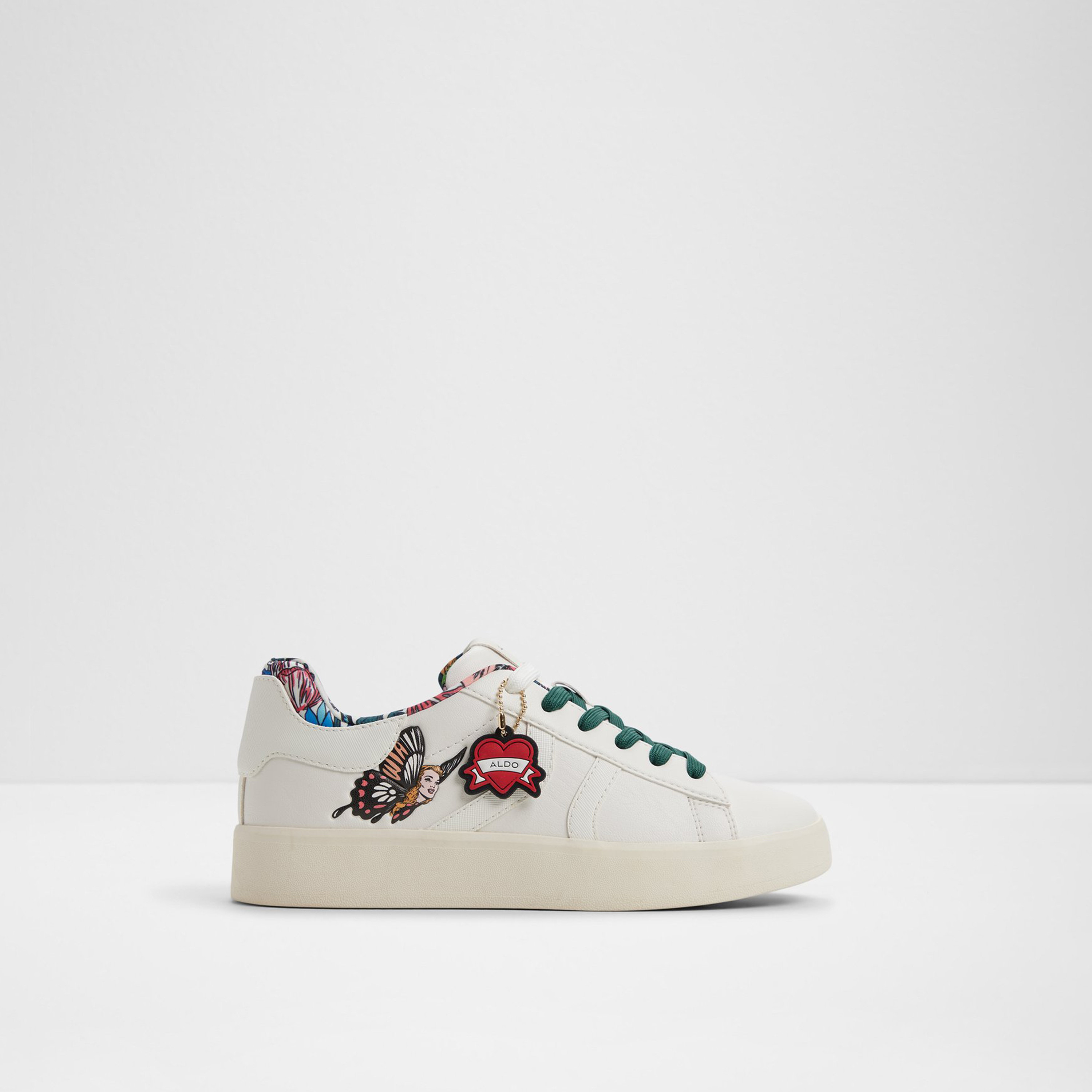 Aldo Women's Lace-Up Flat Low Ankle Sneakers | 20WHATISADAM01-women-shoes-sneakers-image-3